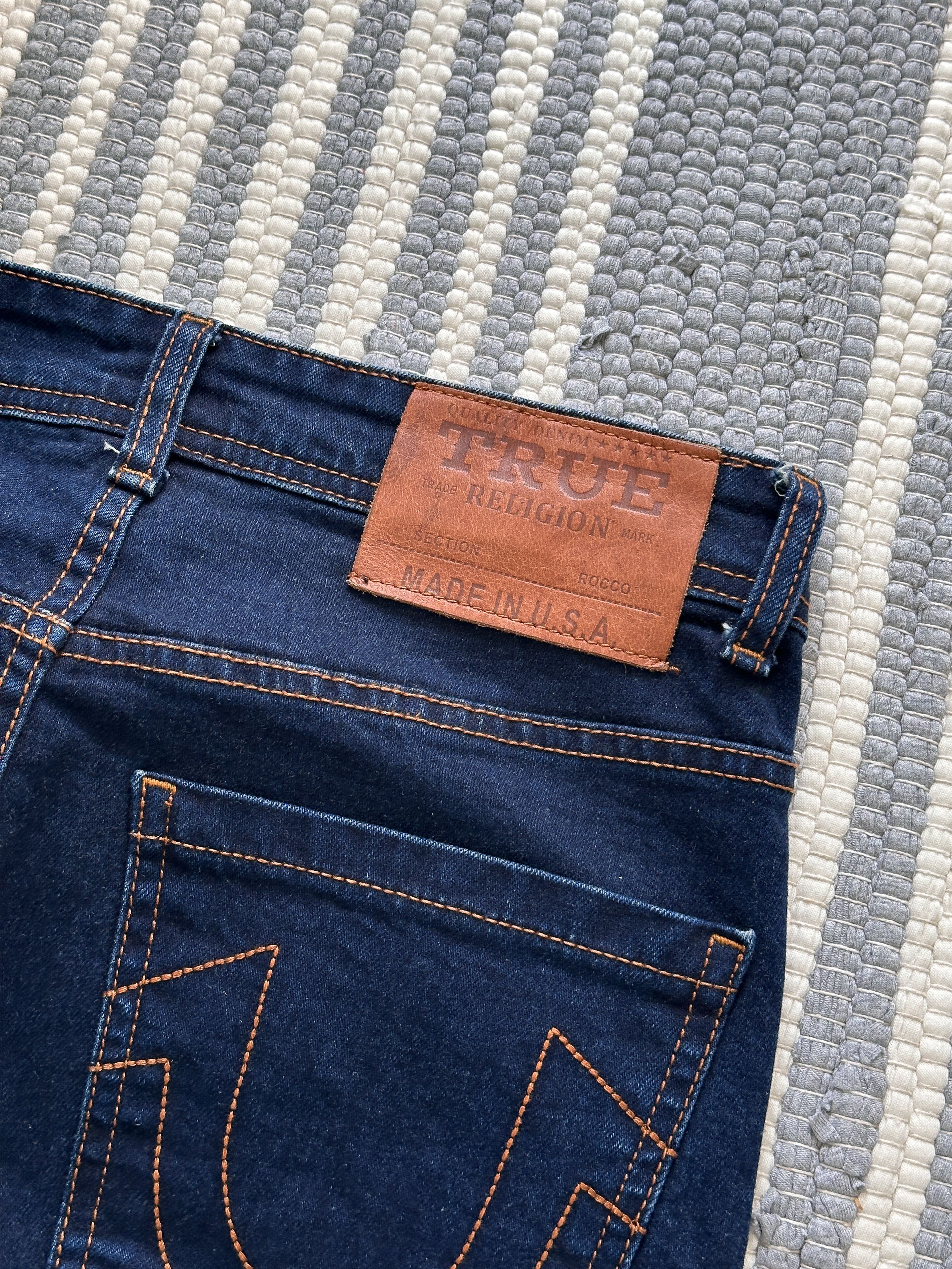 True Religion True Religion Blue Denim Skinny Pants Jeans Size 30" / US 8 / IT 44 - 10 Thumbnail