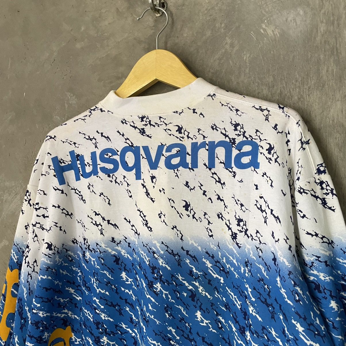 Gear for Sports × Vintage New Old Stock Vintage 90s Jersey Motocross Husqvarna Size US L / EU 52-54 / 3 - 17 Thumbnail