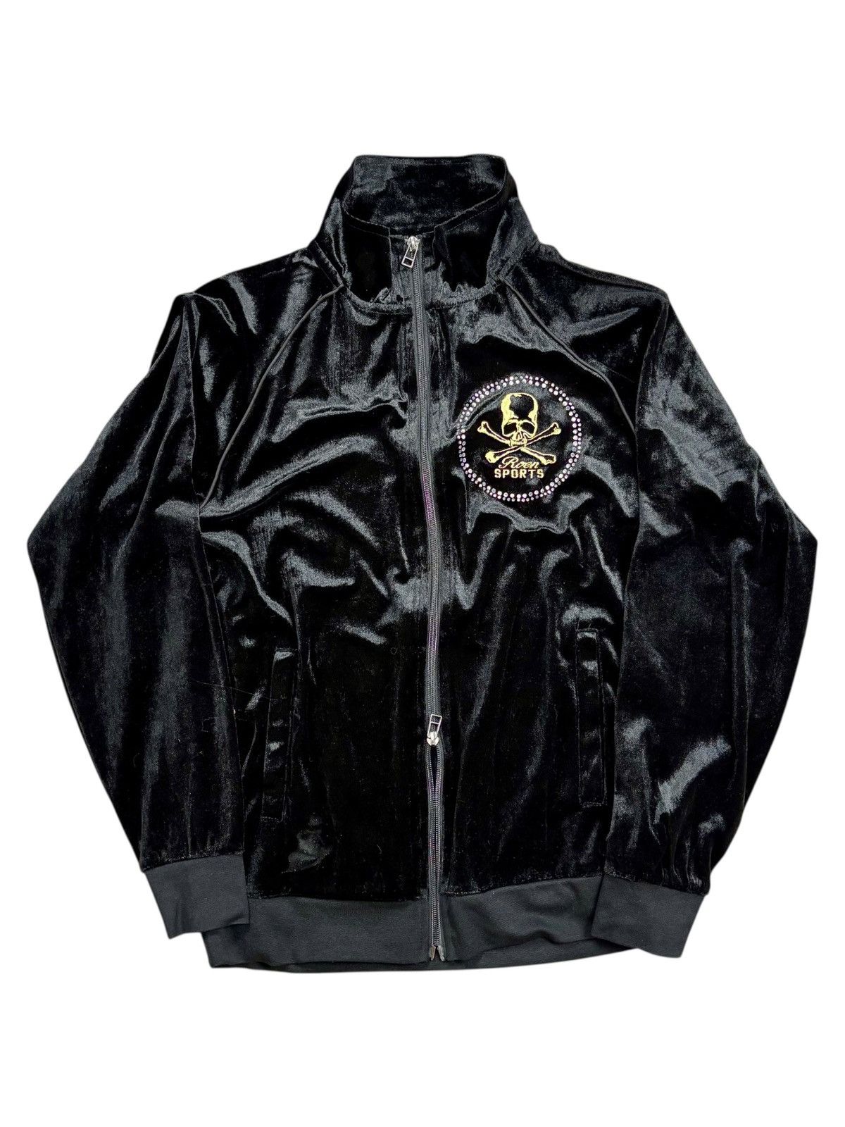 Roen 2000s Roen - Velvet Tracktop Jacket Size US M / EU 48-50 / 2 - 3 Thumbnail