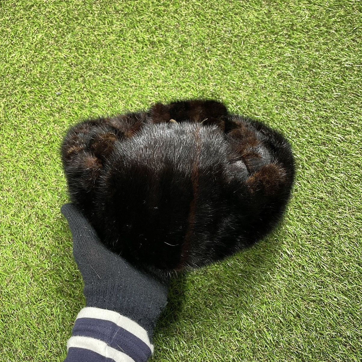 Vintage Vintage Y2K Fuzzy Skeleton Hand Beanie Black Baggy Swag OS Size ONE SIZE - 5 Thumbnail