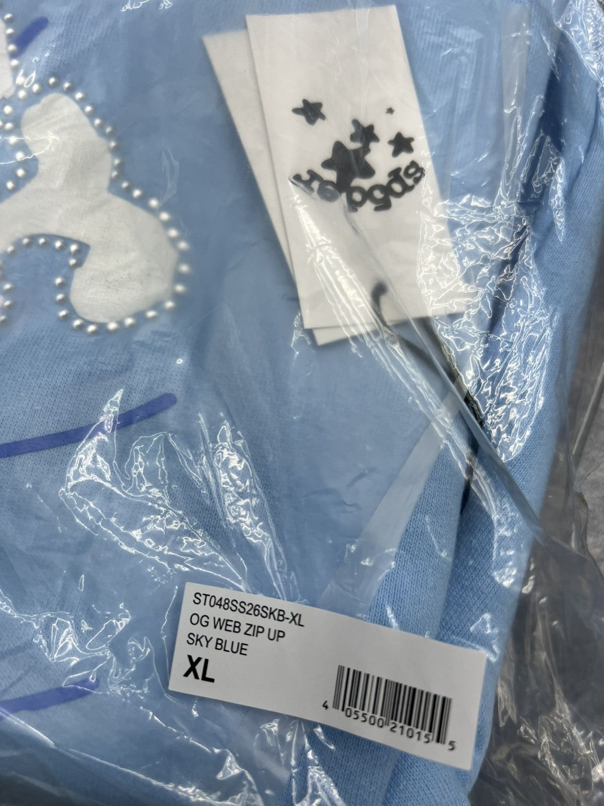 Sp5der Sp5der OG Web Zip Up Hoodie Size US XL / EU 56 / 4 - 9 Thumbnail