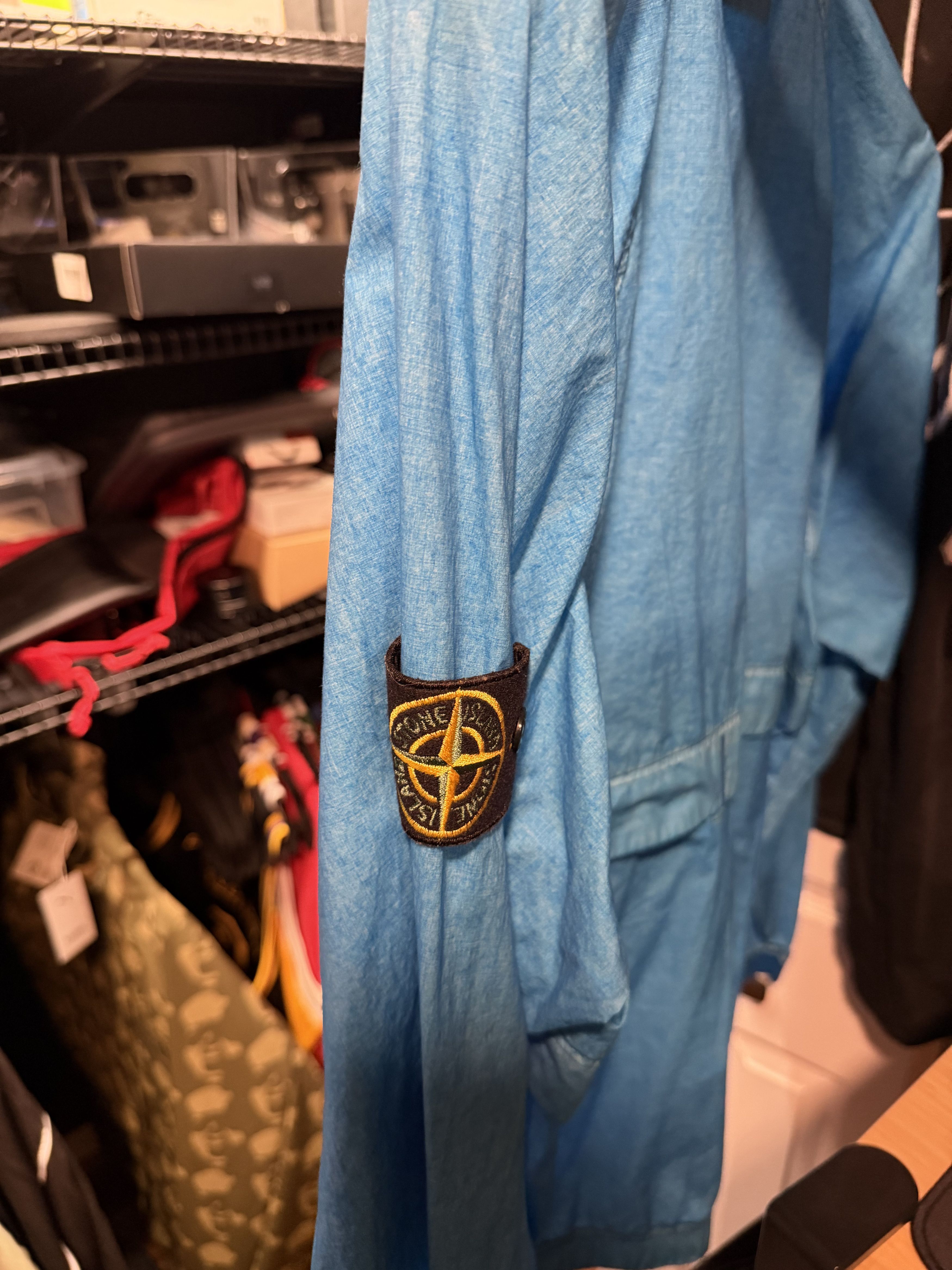 Stone Island Stone Island Garment-Dyed Anorak (XL) Size US XL / EU 56 / 4 - 2 Thumbnail