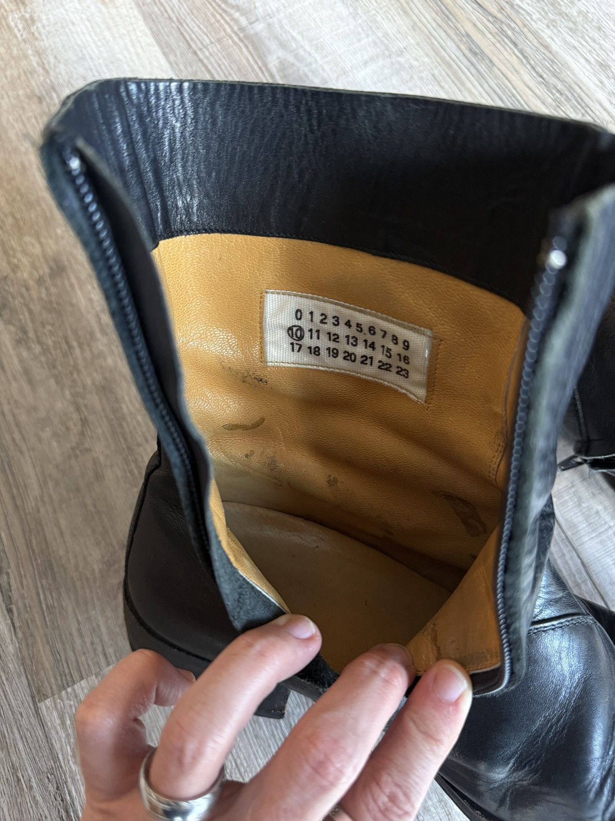 Maison Margiela Maison Margiela Square Toe Boots Size US 9 / EU 42 - 8 Thumbnail