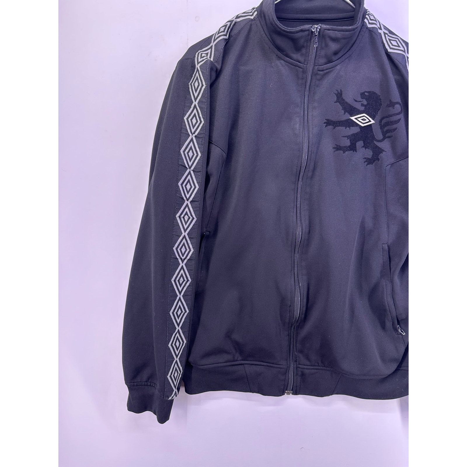 Umbro Vintage Umbro Retro Taped Tricot Trainingsjacke Size Large Size US L / EU 52-54 / 3 - 3 Thumbnail