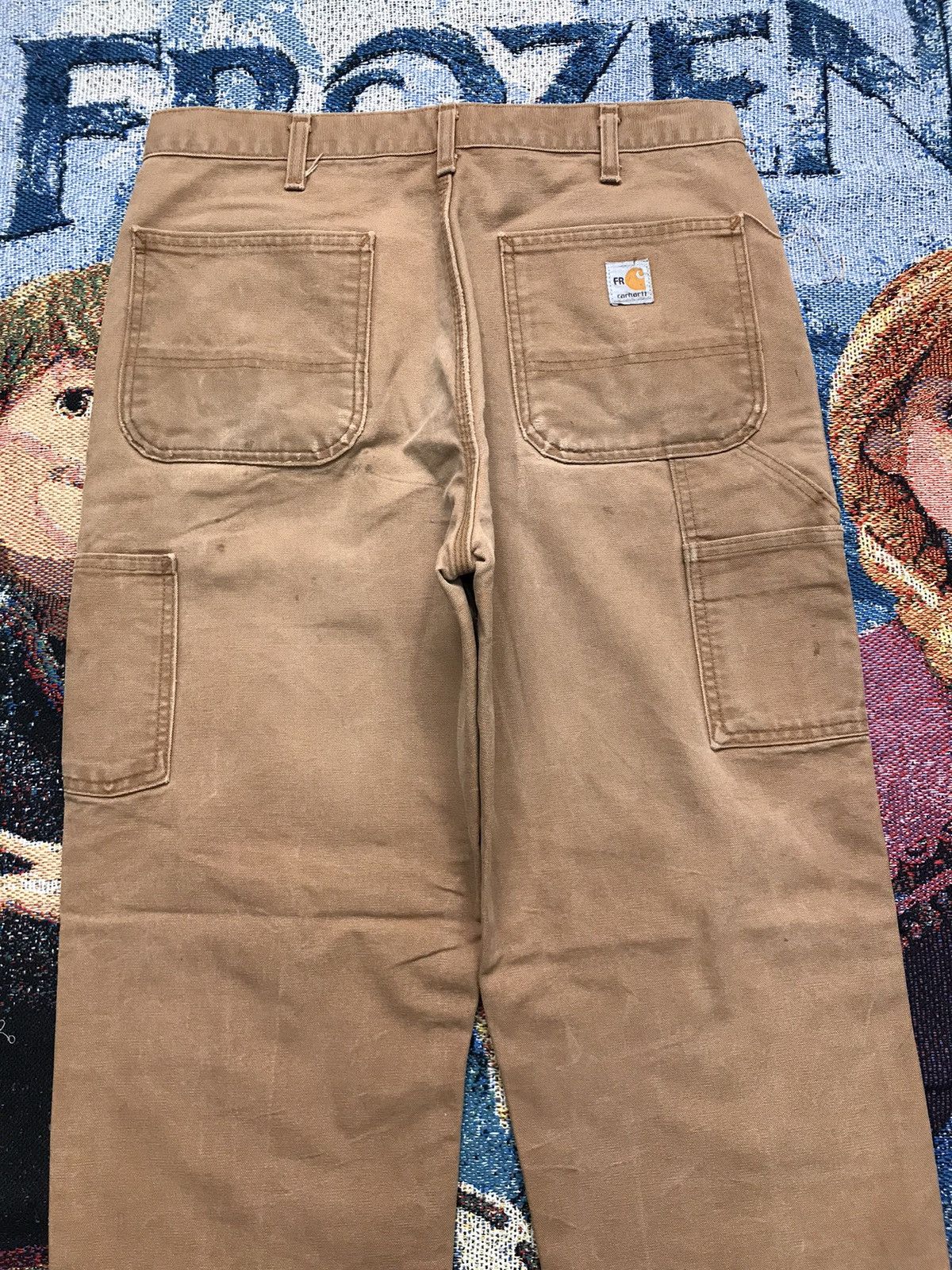 Carhartt Vintage Carhartt FRB229 BRN carpenter workwear Size US 34 / EU 50 - 13 Thumbnail