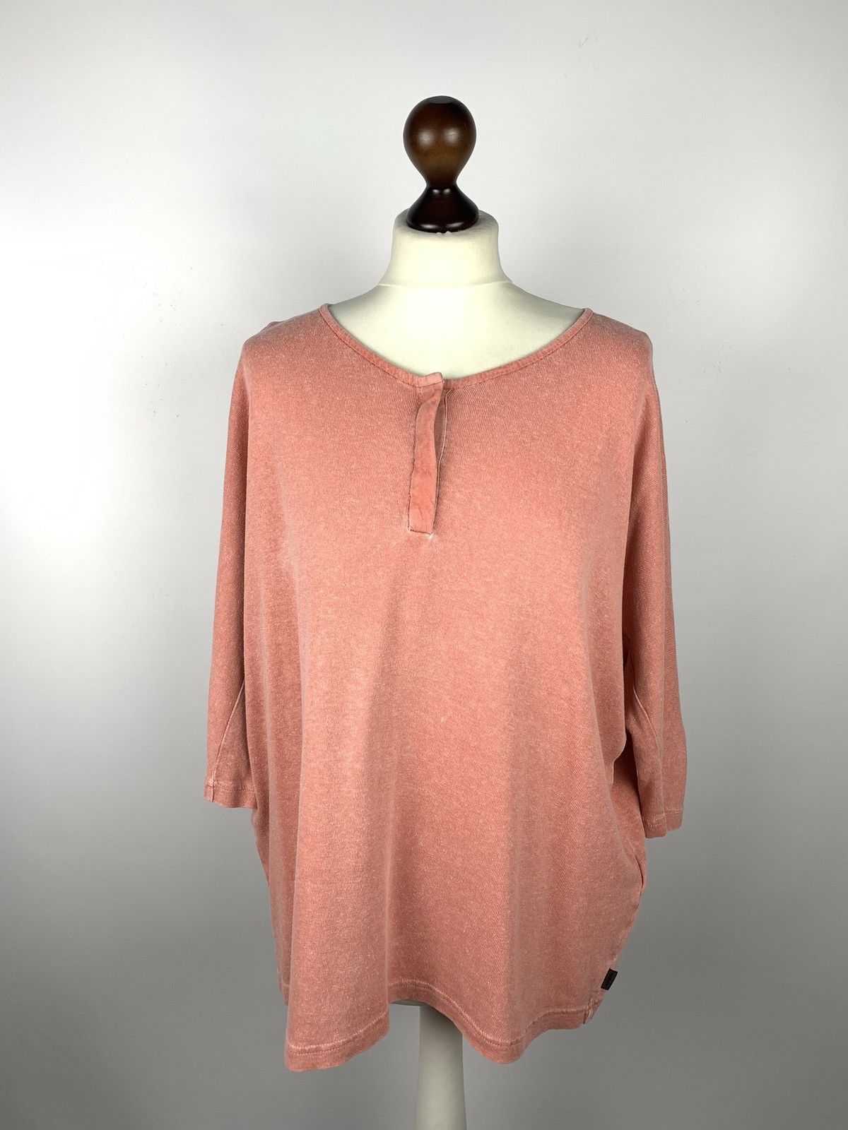 OSKA OSKA Oversized Henley Tunic Top Size 2 Pullover 3/4 Sleeve Size XS / US 0-2 / IT 36-38 - 16 Thumbnail