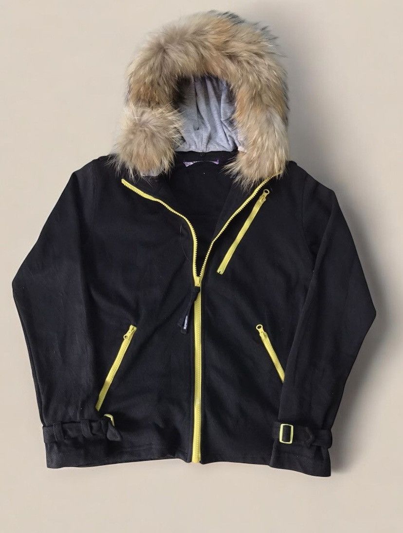 Japanese Brand Euphistic Faux Fur Zip Up LGB STYLE Hoodie Size US M / EU 48-50 / 2 - 3 Thumbnail