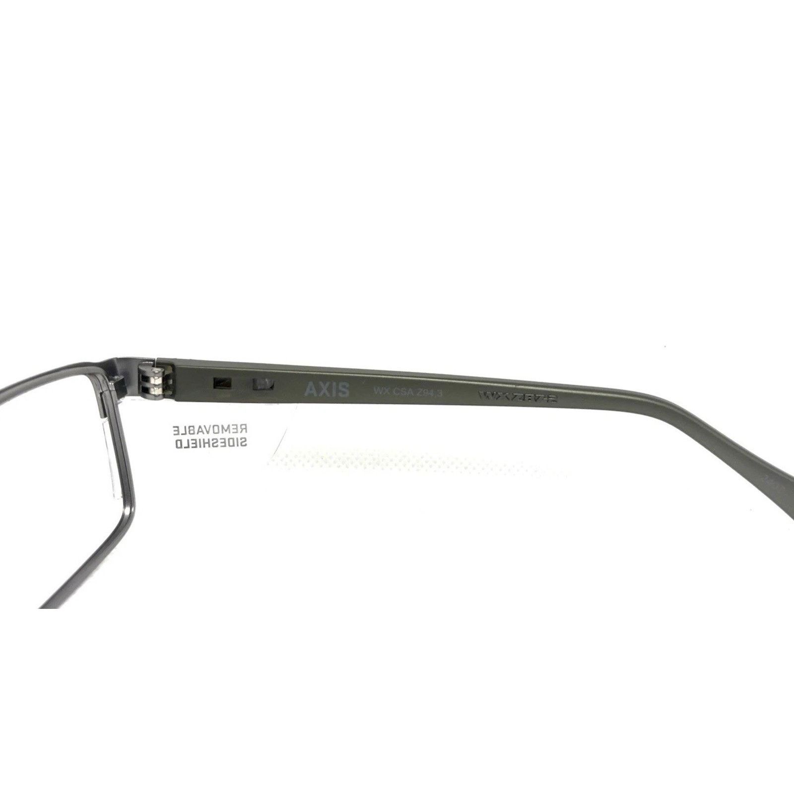 & Other Stories WILEY X AXIS Z94.3 WX Z87-2 GUNMETAL EYEGLASSES FRAMES 58-16 Size ONE SIZE - 3 Thumbnail