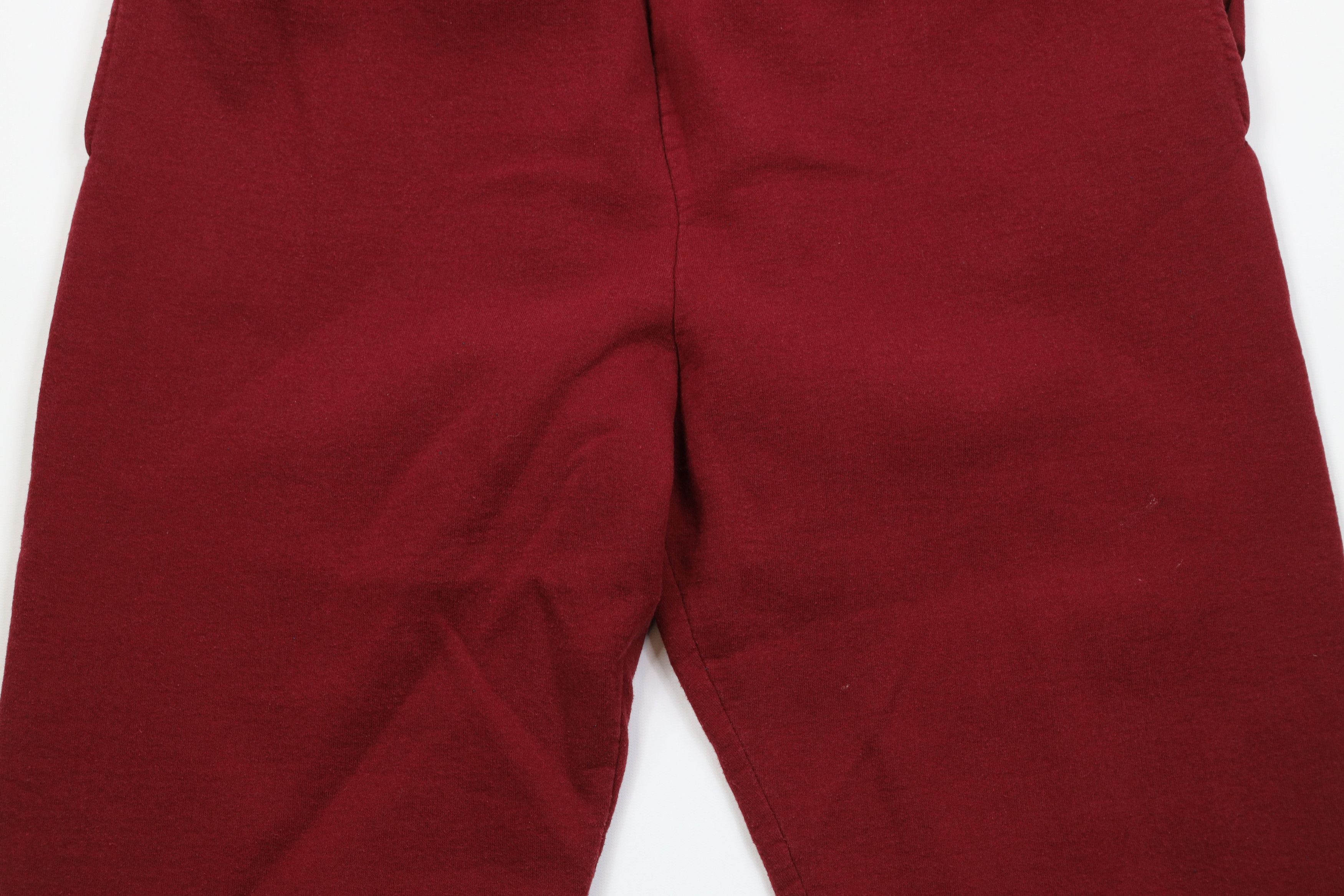 Vintage Vintage Y2K Streetwear Blank Sweatpants Pants Red Size US 38 / EU 54 - 3 Thumbnail