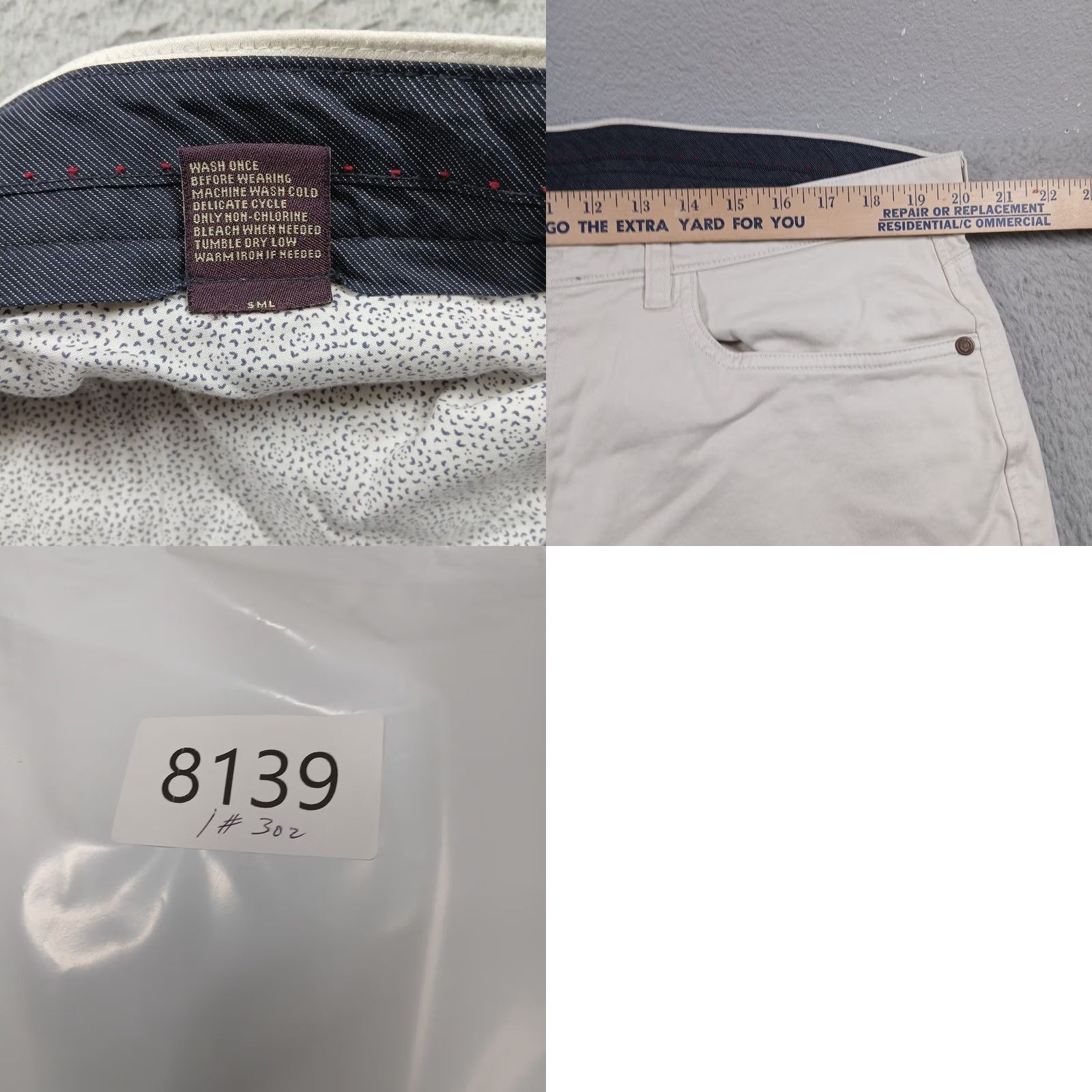 Johnston & Murphy VINTAGE? No. Johnston & Murphy XC4 5-Pocket Performance Pants Men 40x32 Khaki Beige Python? Size US 40 / EU 56 - 8 Thumbnail