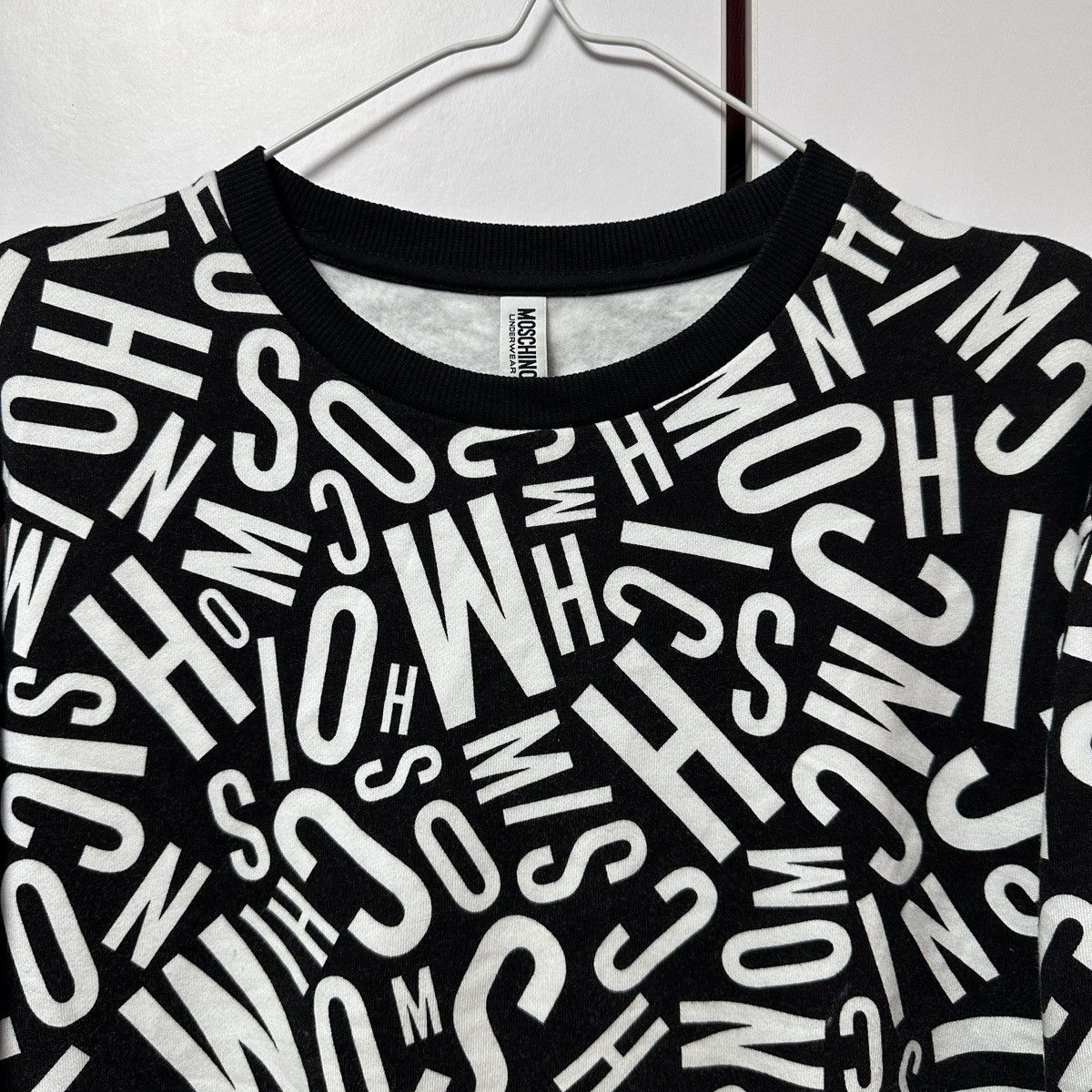 Moschino Moschino monogram sweatshirt Size L / US 10 / IT 46 - 3 Thumbnail