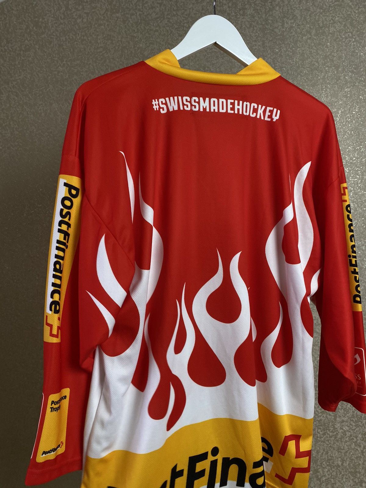 NHL Hockey Jersey Postfinance Trophy Switzerland 2017 Size US S / EU 44-46 / 1 - 8 Thumbnail
