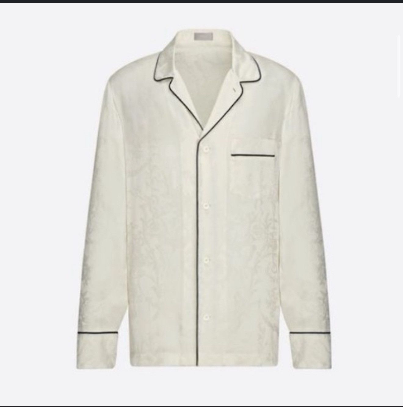 Dior Dior Silk Blend Piping Shirt Size US M / EU 48-50 / 2 - 6 Thumbnail