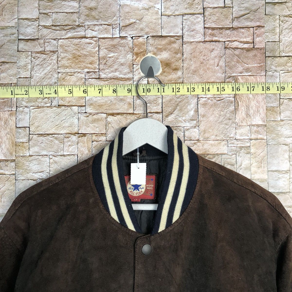 Converse DL Converse Boston Mass U.S.A Bombers varsity Jacket #A280 Size US M / EU 48-50 / 2 - 5 Thumbnail
