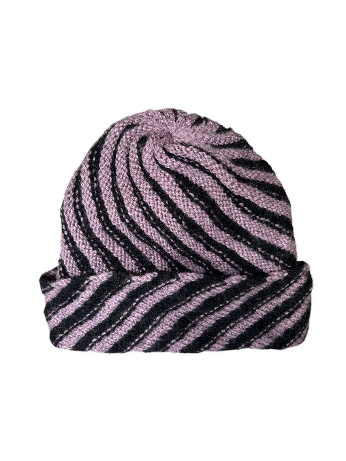 Japanese Brand × Kapital × Vintage Crochet Knitted handmade Beanie Hats Rare☠️☠️ Size ONE SIZE - 1 Thumbnail