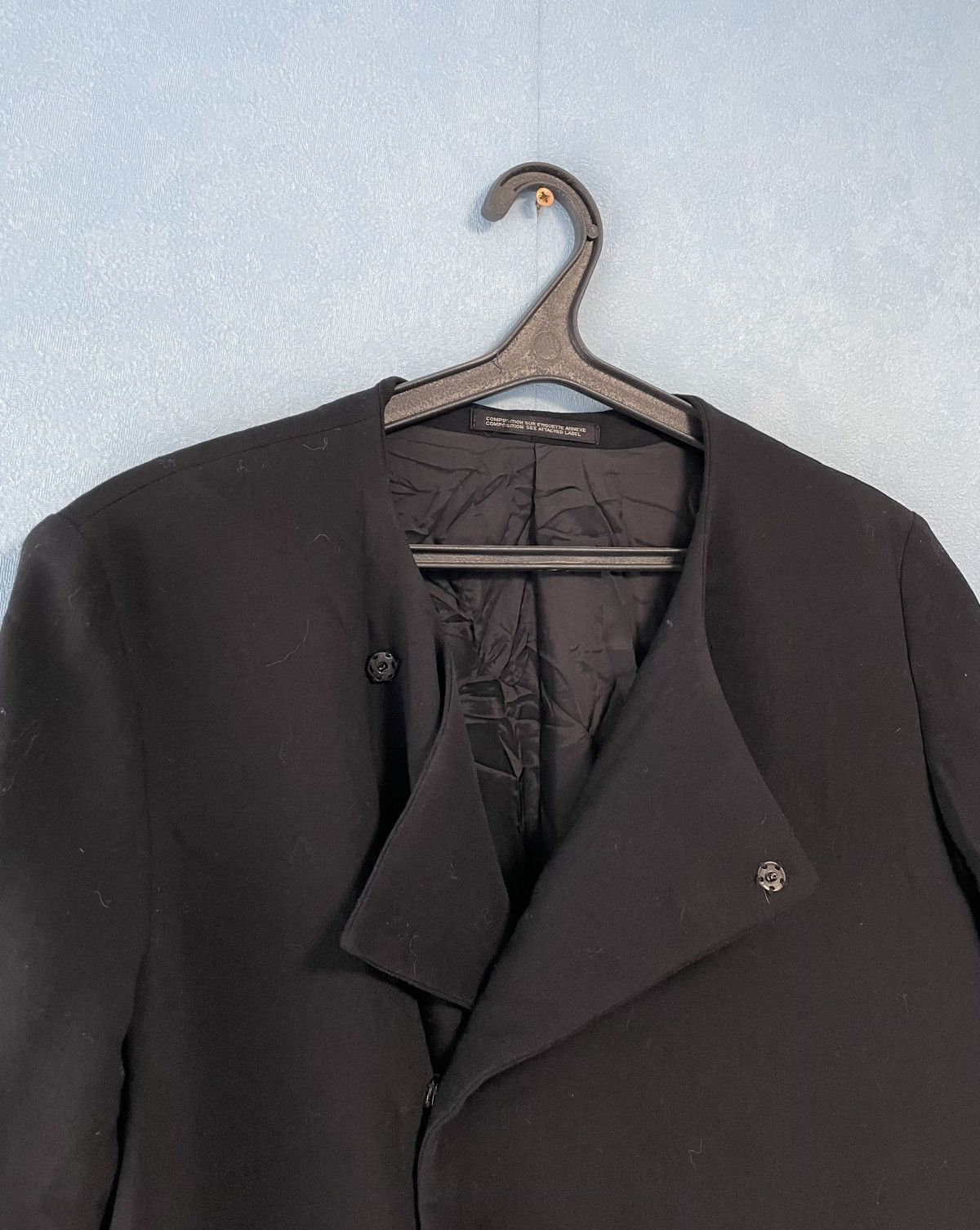 Yohji Yamamoto Yohji Yamamoto Wool Avant Garde Coat Jacket Size US M / EU 48-50 / 2 - 5 Thumbnail
