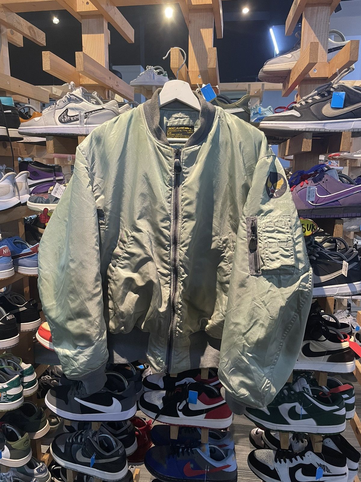 Vintage 🦍Vintage army air forces flying man jacket 🦍 Size US L / EU 52-54 / 3 - 1 Thumbnail