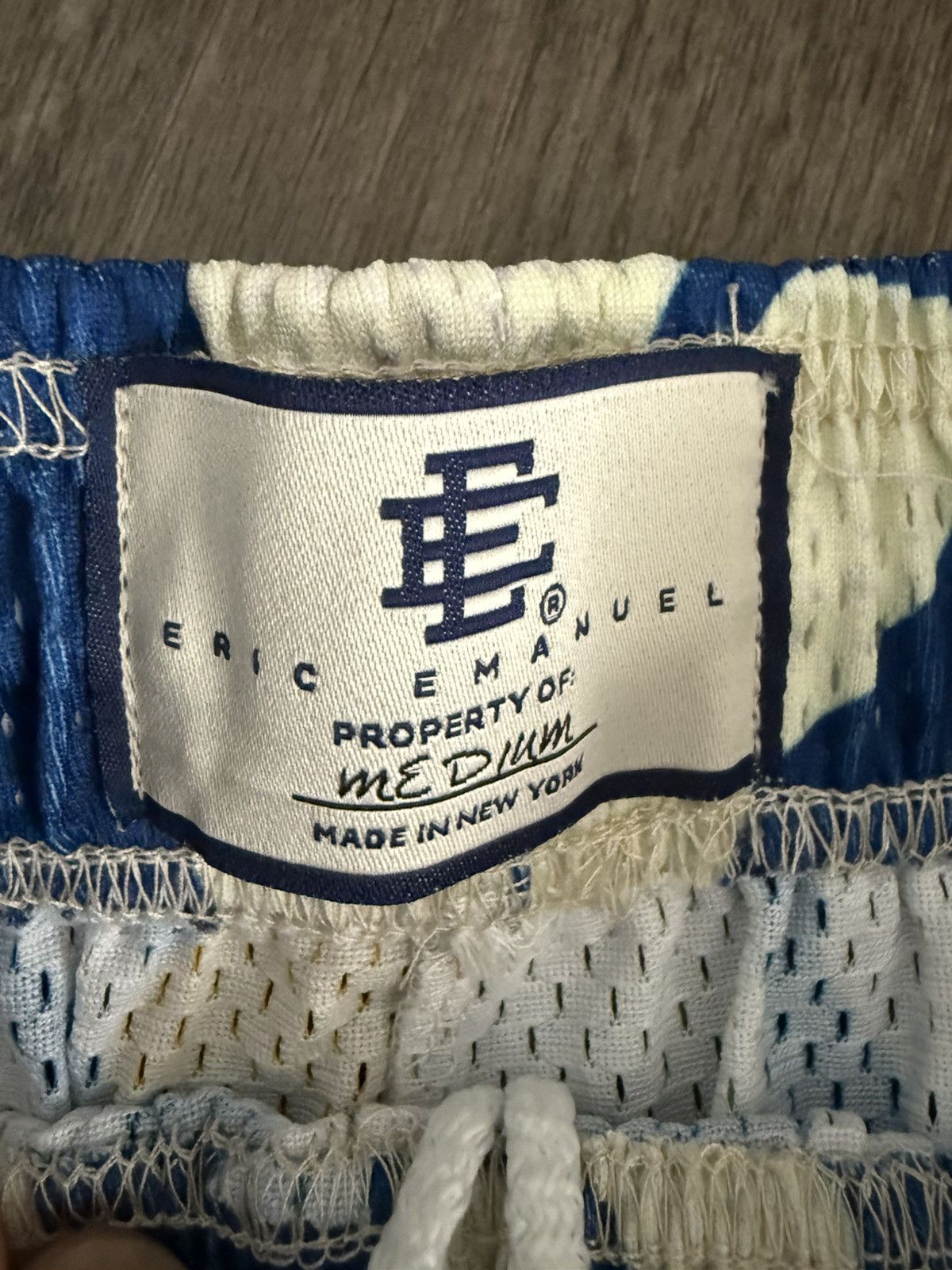Eric Emanuel Shirts daisies mesh-blue yellow Size US 32 / EU 48 - 2 Thumbnail