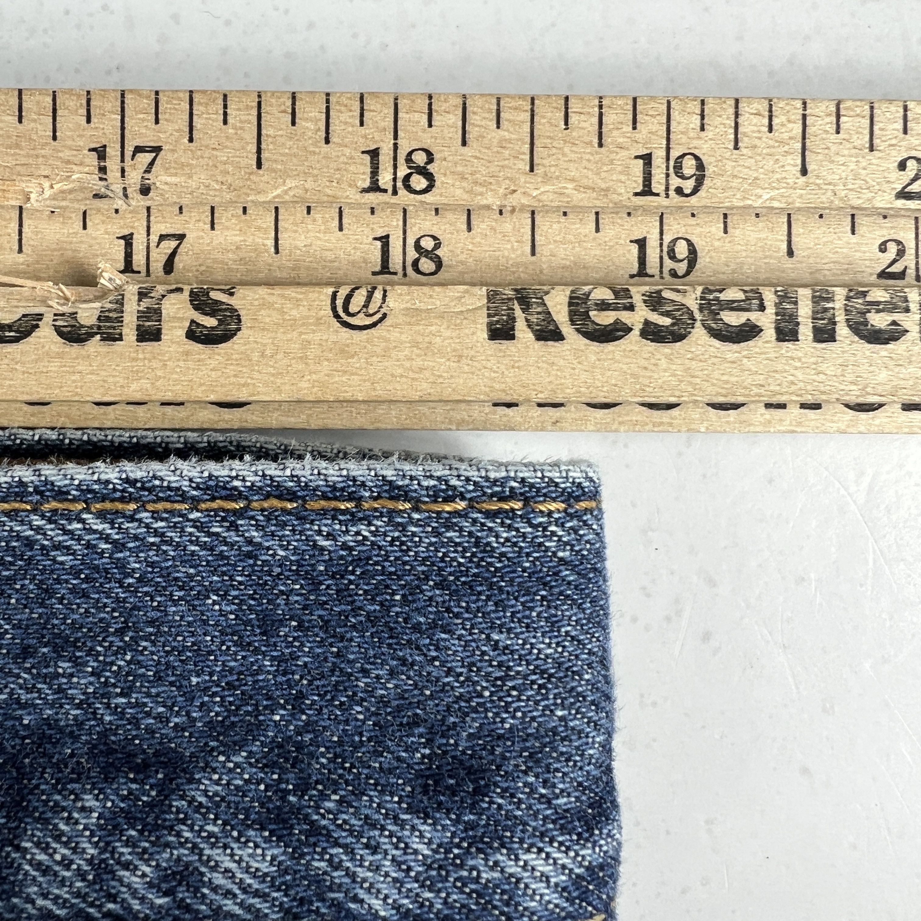 Levi's Levi's Jeans 505 Straight Blue Faded Cotton Denim Size US 37 - 25 Thumbnail