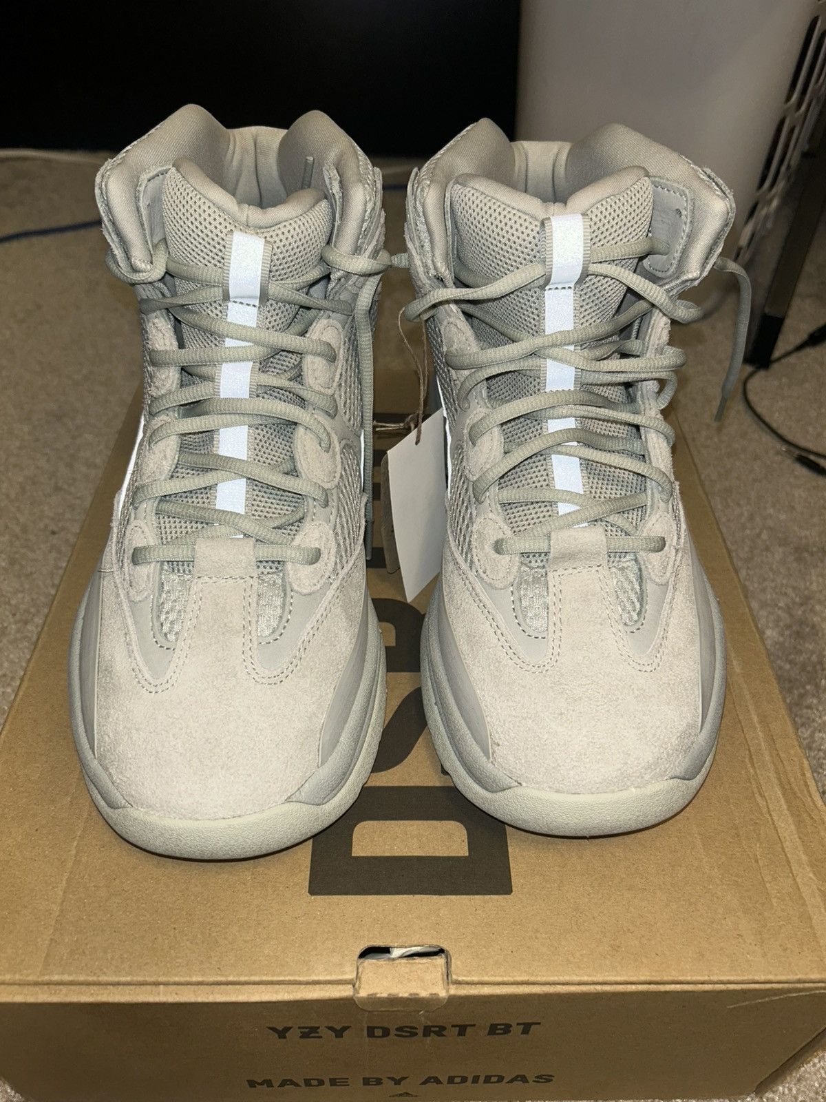 Yeezy Adidas Yeezy Desert Boot “Salt” Size US 9.5 / EU 42-43 - 4 Thumbnail