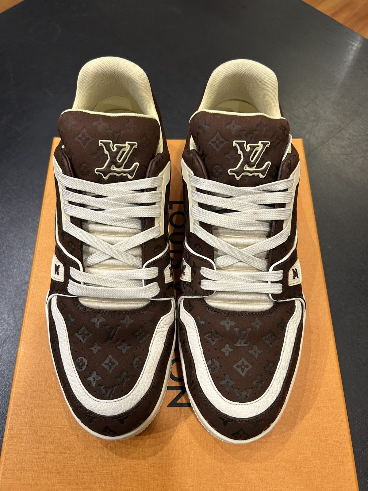 Louis Vuitton Louis Vuitton Tyler, The Creator Trainer Brown Size US 9 / EU 42 - 4 Thumbnail