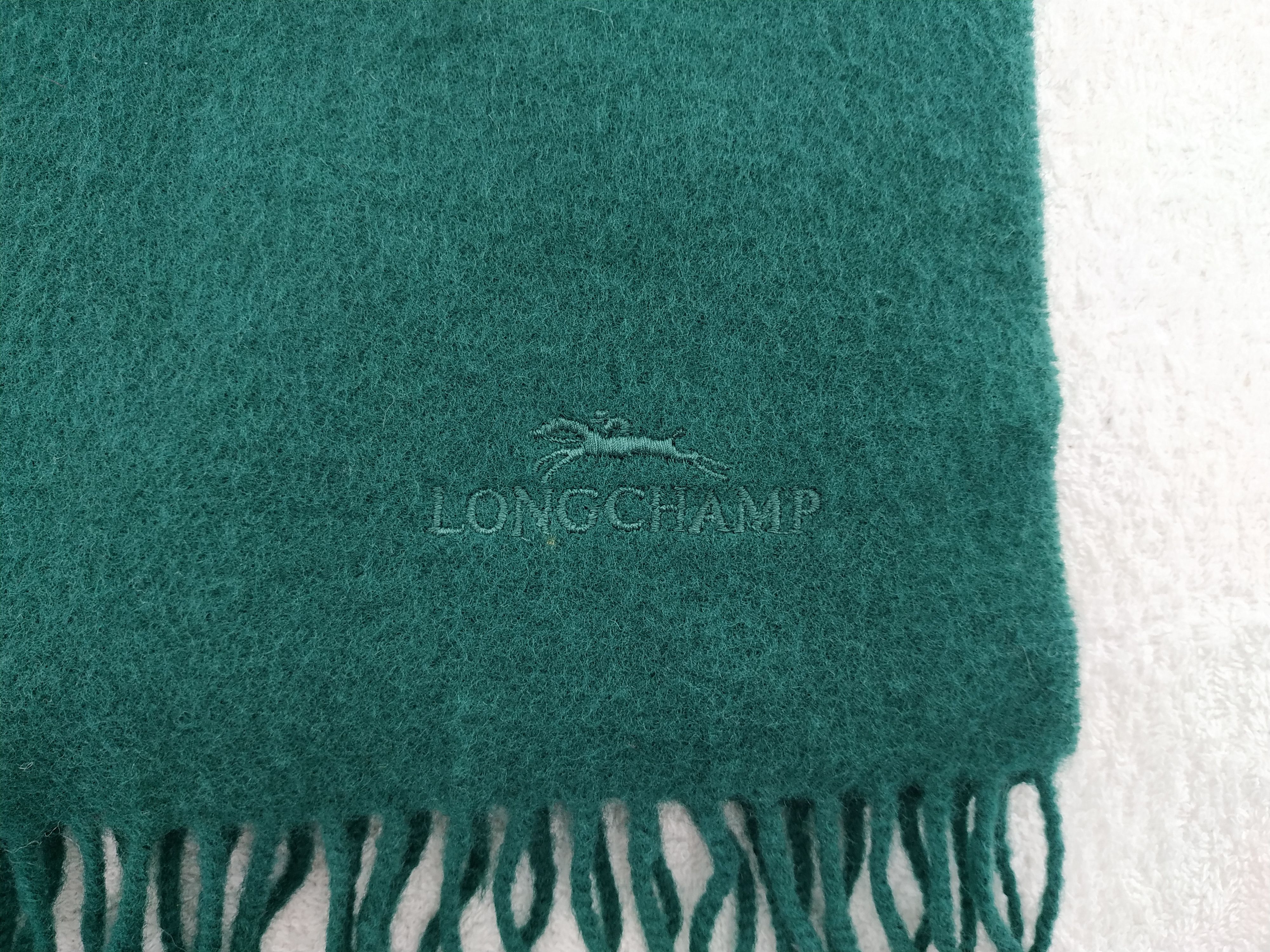 Longchamp Vintage Longchamp Scarf/Muffler/Neckwear MF390 Size ONE SIZE - 5 Thumbnail