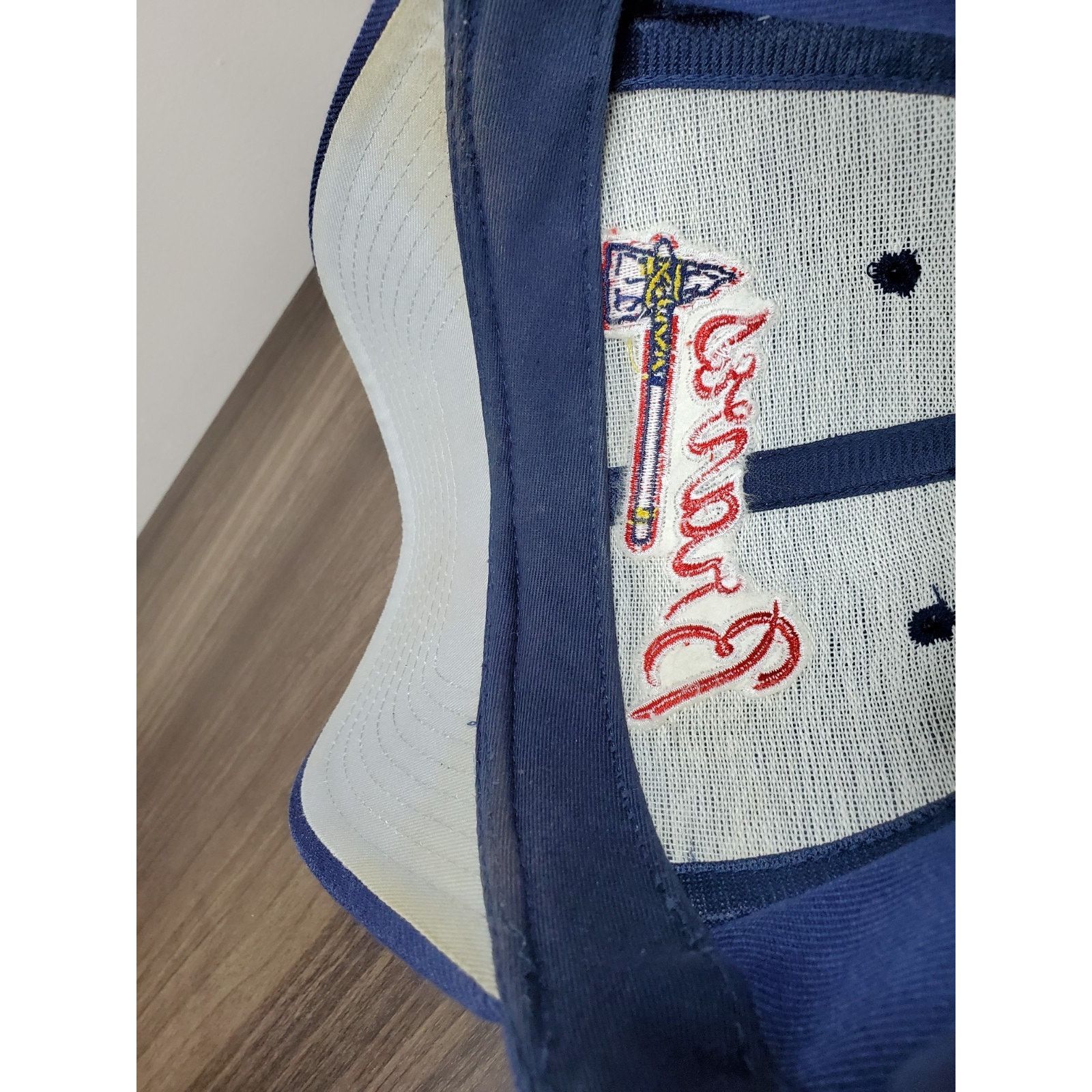 Starter × Vintage Atlanta Braves Starter Cap Hat Strap Back Baseball Cap Size ONE SIZE - 11 Thumbnail