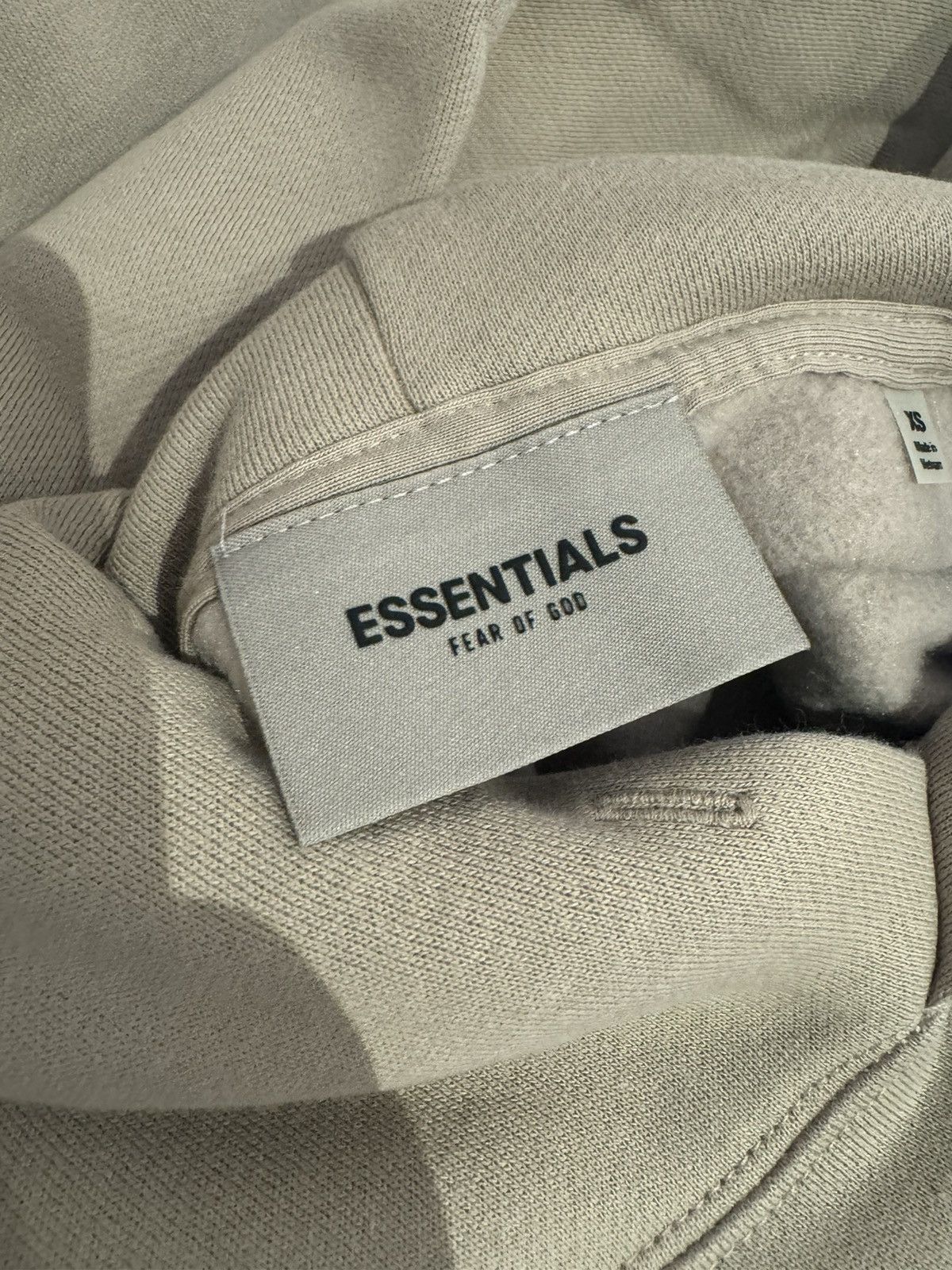 Essentials Essentials Fear of God tan string hoodie XS NEW Size US XS / EU 42 / 0 - 7 Thumbnail