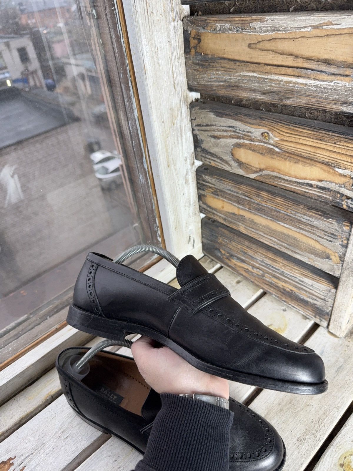 Bally Luxury Bally Goodyear Welt Penny Loafers Black Men’s US 11 Size US 11 / EU 44 - 10 Thumbnail