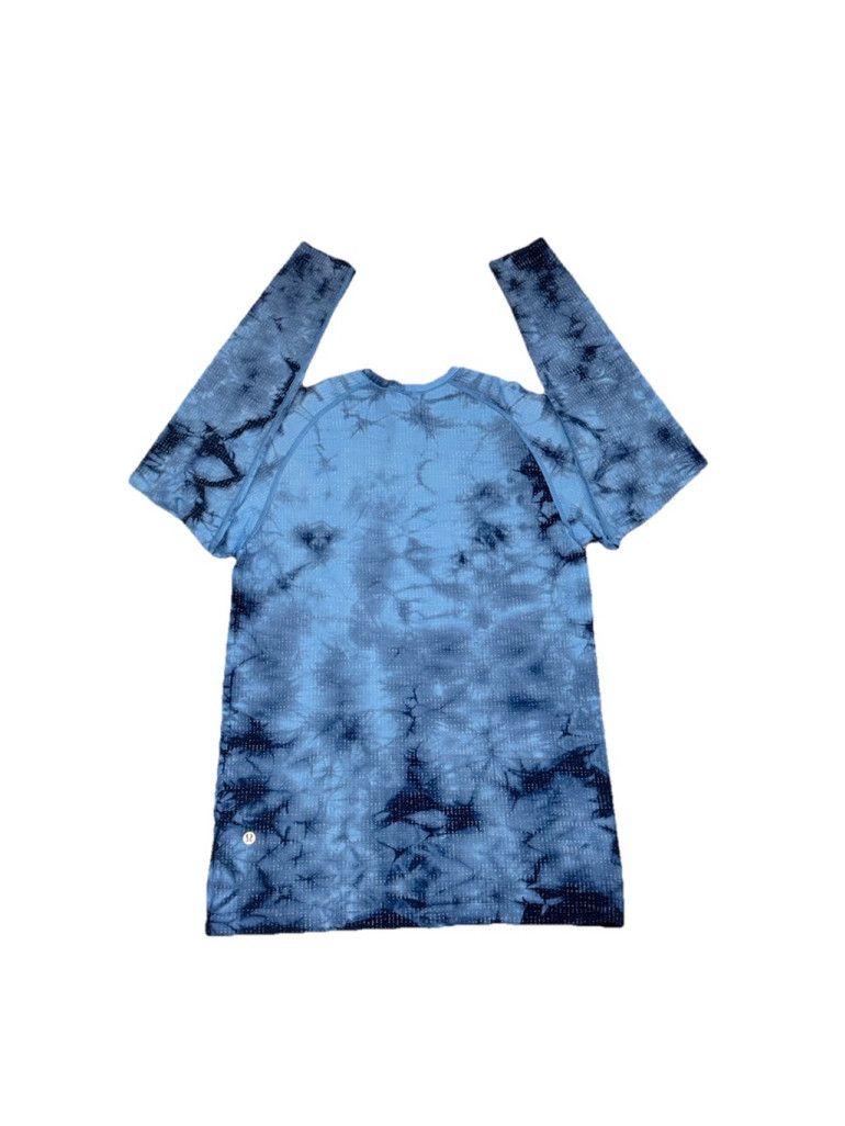 Lululemon LULULEMON METAL VENT TECH LONG SLEEVE MARBLE DYE BLUE SMALL Size US S / EU 44-46 / 1 - 3 Thumbnail