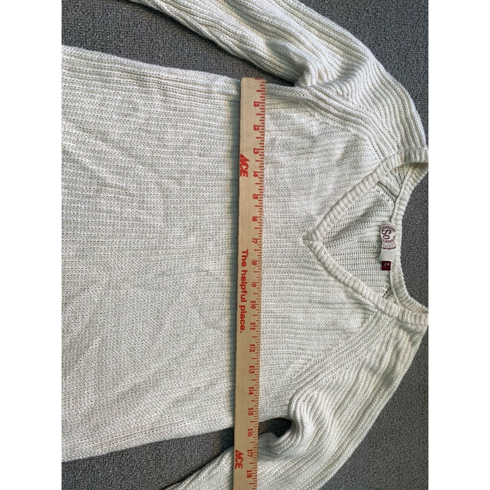 Vintage So Heart Long Sleeve Womens Medium M Shirt Top White 80s 90s Blouse Cotton Blend Regular Womens White Long Sleeve Shirt Top M Size XXL / US 16-18 / IT 52-54 - 4 Thumbnail