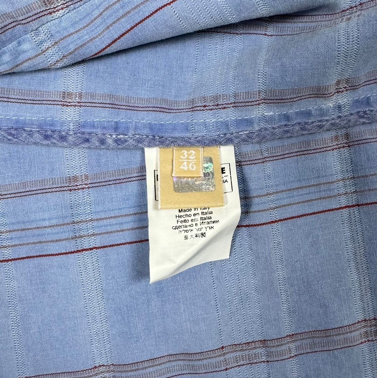 John Galliano Galliano Checkered Garment Dyed Blazer Jacket size IT 46 Size L / US 10 / IT 46 - 14 Thumbnail