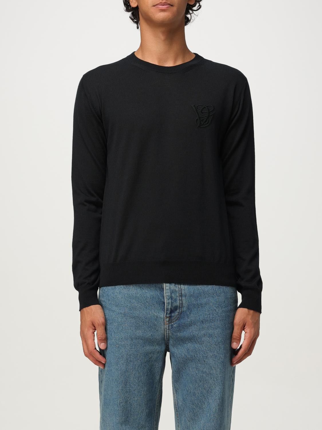 Valentino Valentino Sweater Men Black Size US XL / EU 56 / 4 - 1 Thumbnail
