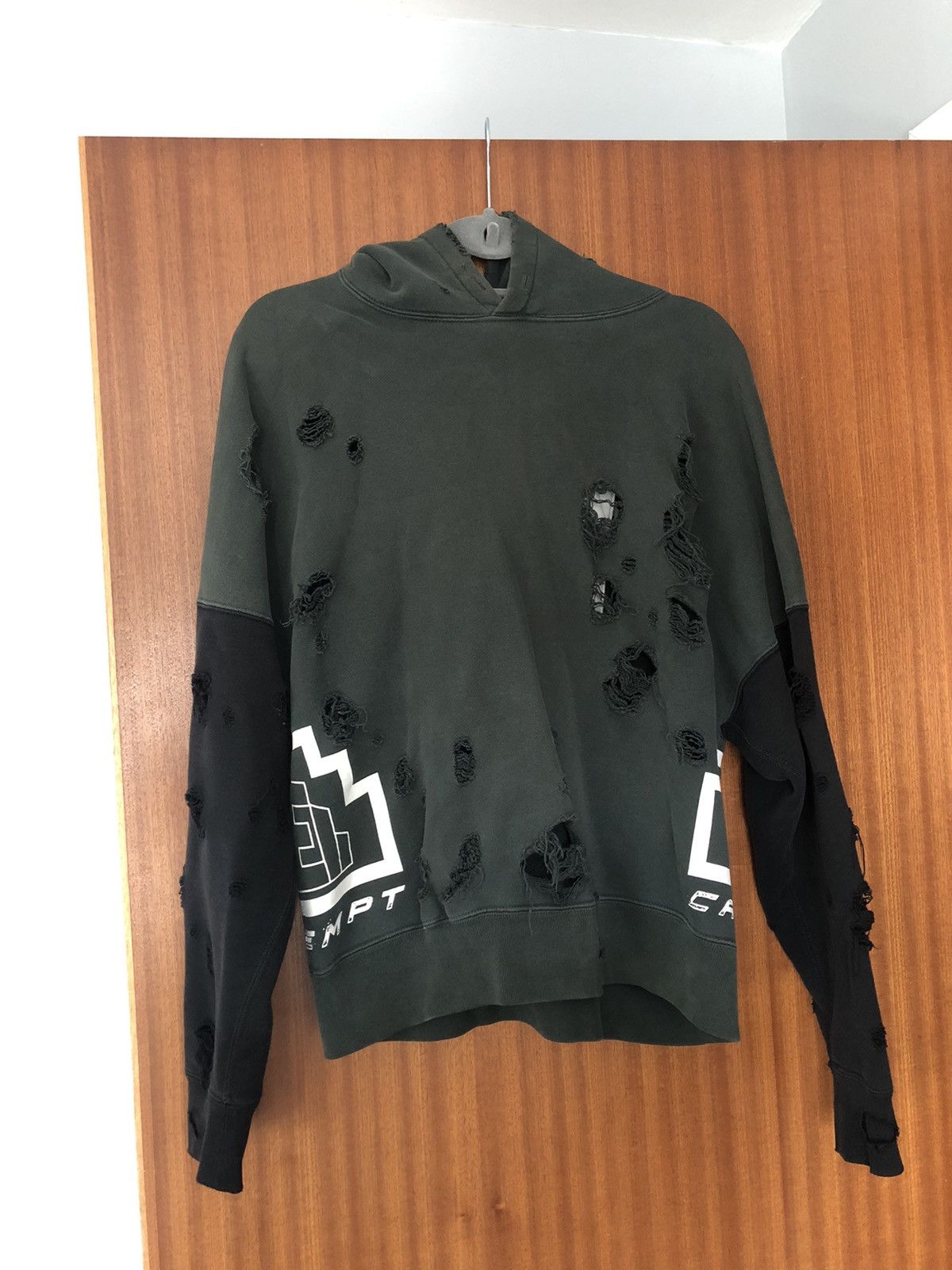 Cav Empt Plague Wide Rib Cut Zip Hoodie | Grailed