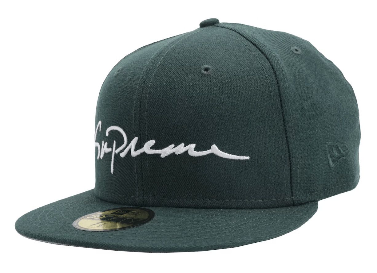 Supreme キャップ Script New Era 7 3/8 Supreme Classic Script New Era (FW18) - $48