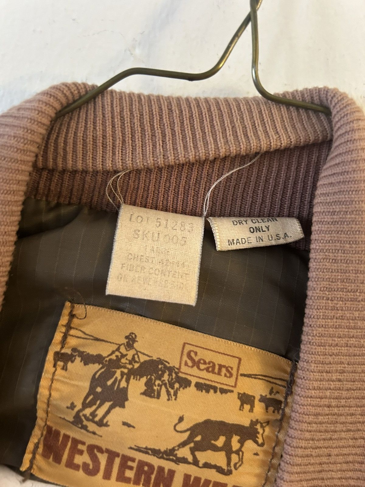 Sears 1970’s Sears Western Wear DOWN JACKET C&C ZIPPER MIUSA 44 Size US S / EU 44-46 / 1 - 5 Thumbnail