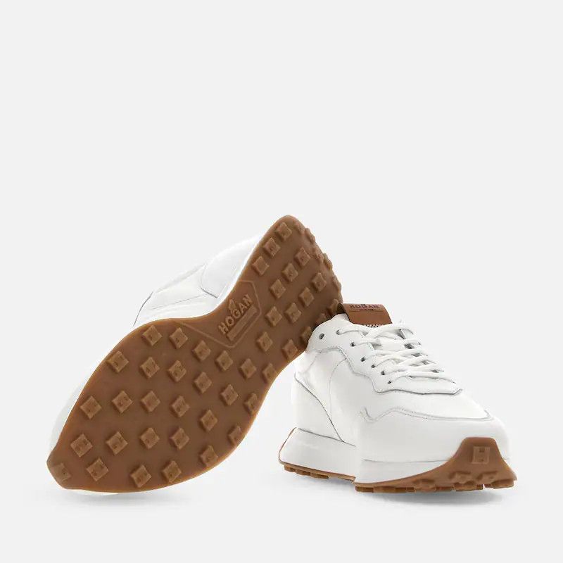 Hogan o1s22i1n1024 H601 Sneakers in White Brown Size US 11 / EU 44 - 5 Thumbnail