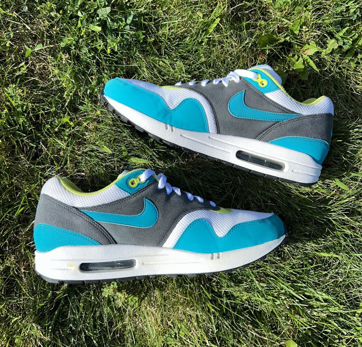 Nike Nike Air Max 1 Turbo Green Size US 9 / EU 42 - 2 Thumbnail