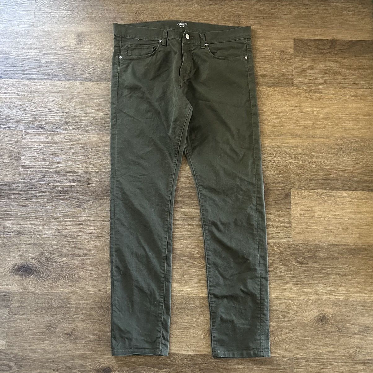 Carhartt Green Carhartt Vicious Pants Size US 36 / EU 52 - 1 Thumbnail