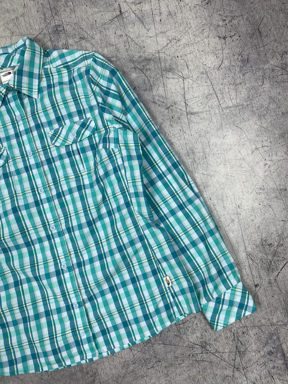 The North Face Vintage 00s The North Face Checkered Outdoor Button Up Shirt Size S / US 4 / IT 40 - 3 Thumbnail