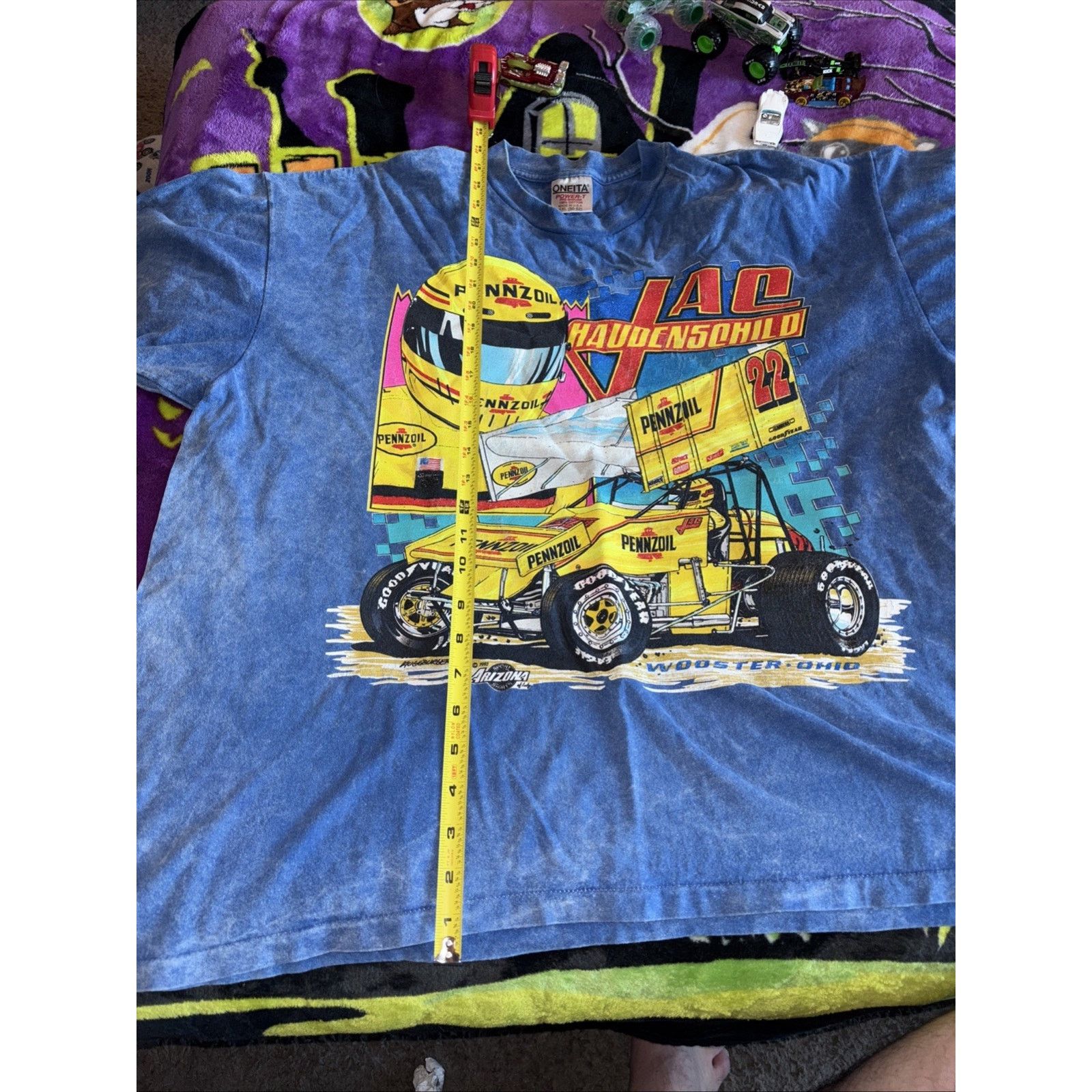The Unbranded Brand Vtg 1993 Jac Haudenchild Mens 2XL Wild Child WoOutlaws shirt Size US XXL / EU 58 / 5 - 6 Thumbnail