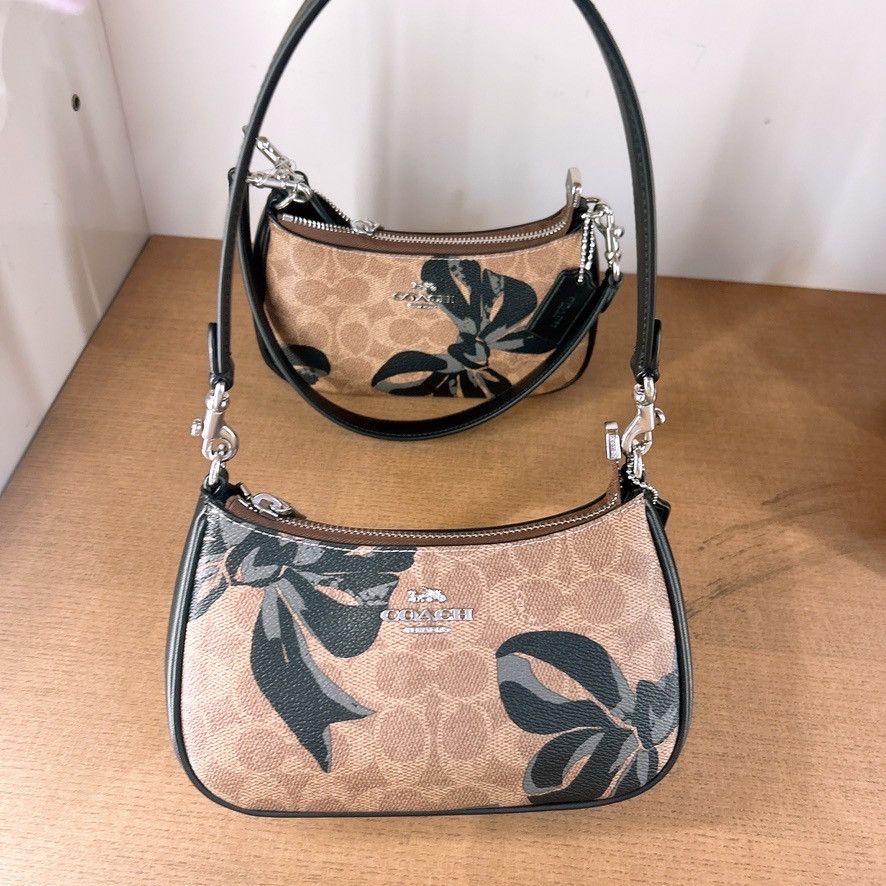 Coach Teri Mini Crossbody Bag With Bow Print CY733 Size ONE SIZE - 3 Thumbnail