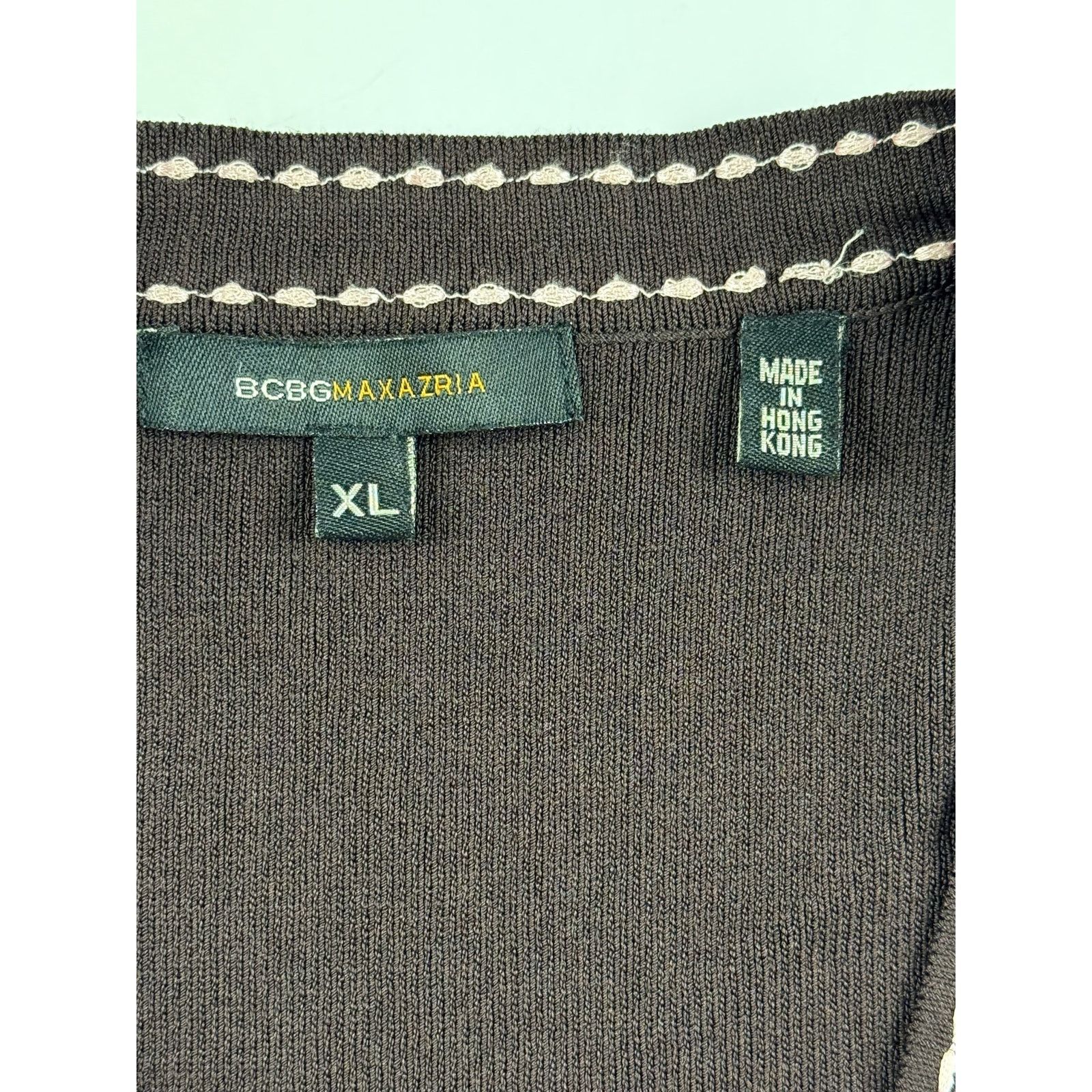 Bcbgmaxazria BCBGMAXAZRIA Dress and Cardigan Set - Brown - XL Size XL / US 12-14 / IT 48-50 - 10 Thumbnail
