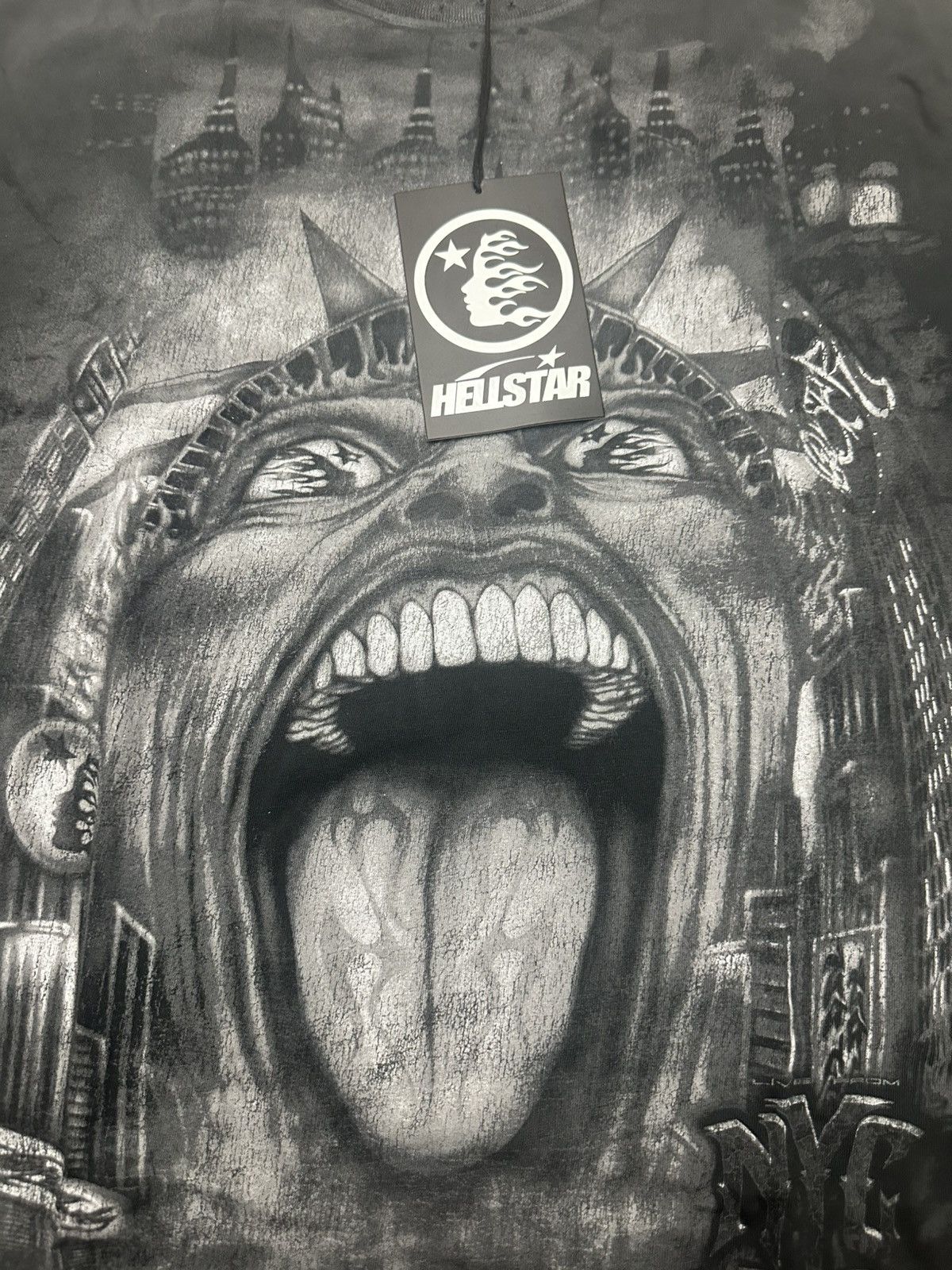 HELLSTAR HELLSTAR LIBERTY RECORDS LONG SLEEVE Size US S / EU 44-46 / 1 - 2 Thumbnail