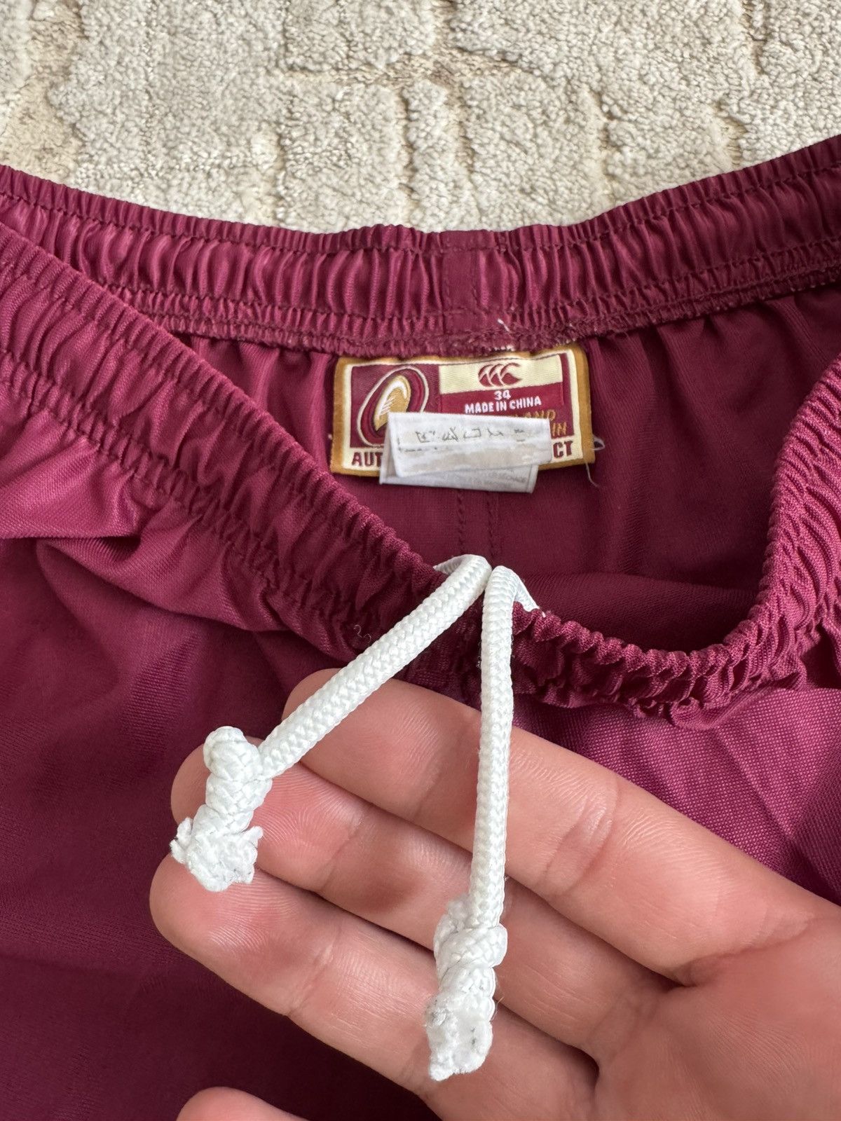 Canterbury of New Zealand × Vintage Vintage Queensland Of Origin Canterbury Rugby Shorts Jersey Size US 34 / EU 50 - 7 Thumbnail