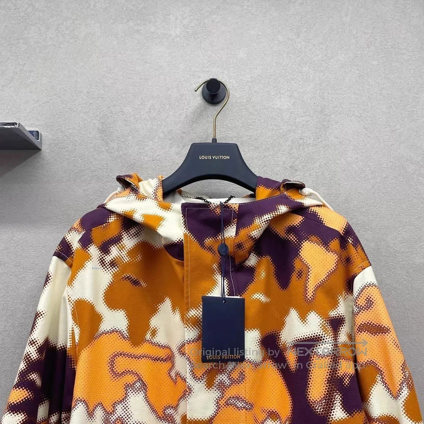 Louis Vuitton Multi Colored Camouflage Print Hooded Jacket. Size US M / EU 48-50 / 2 - 3 Thumbnail