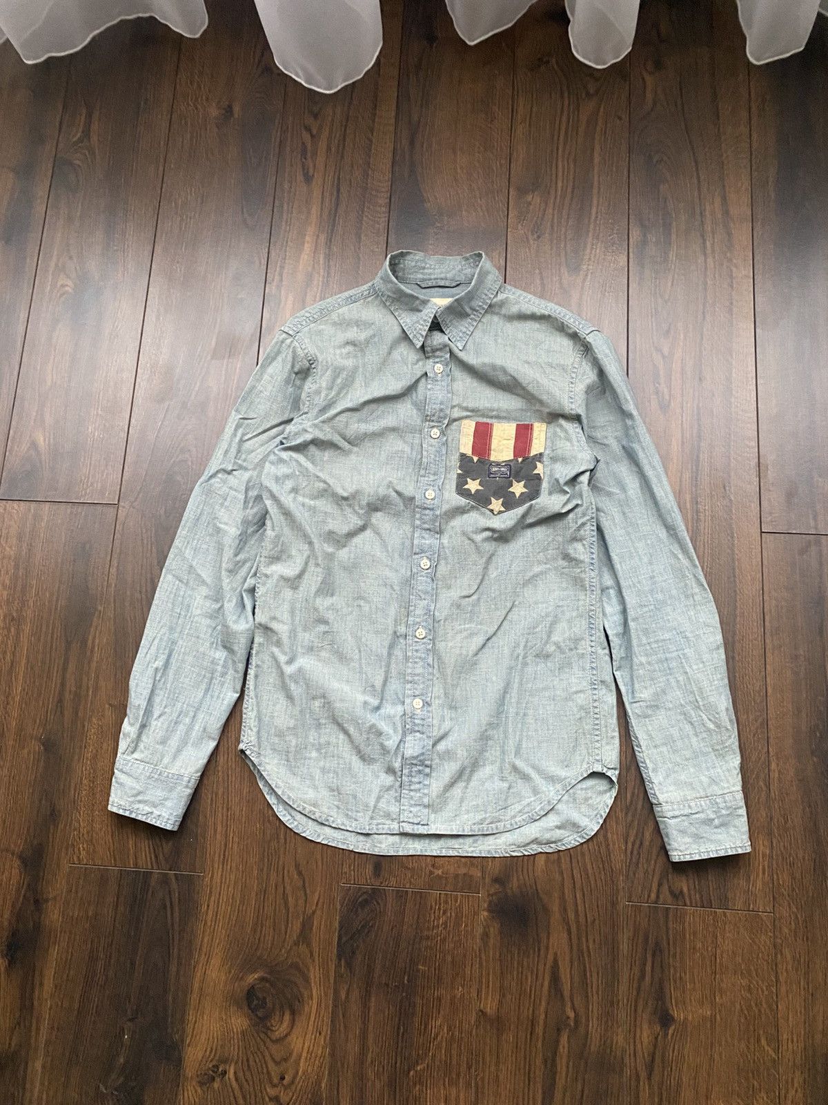 Denim & Supply Ralph Lauren Ralph Lauren Denim&Supply USA flag shirt Size US XS / EU 42 / 0 - 2 Thumbnail
