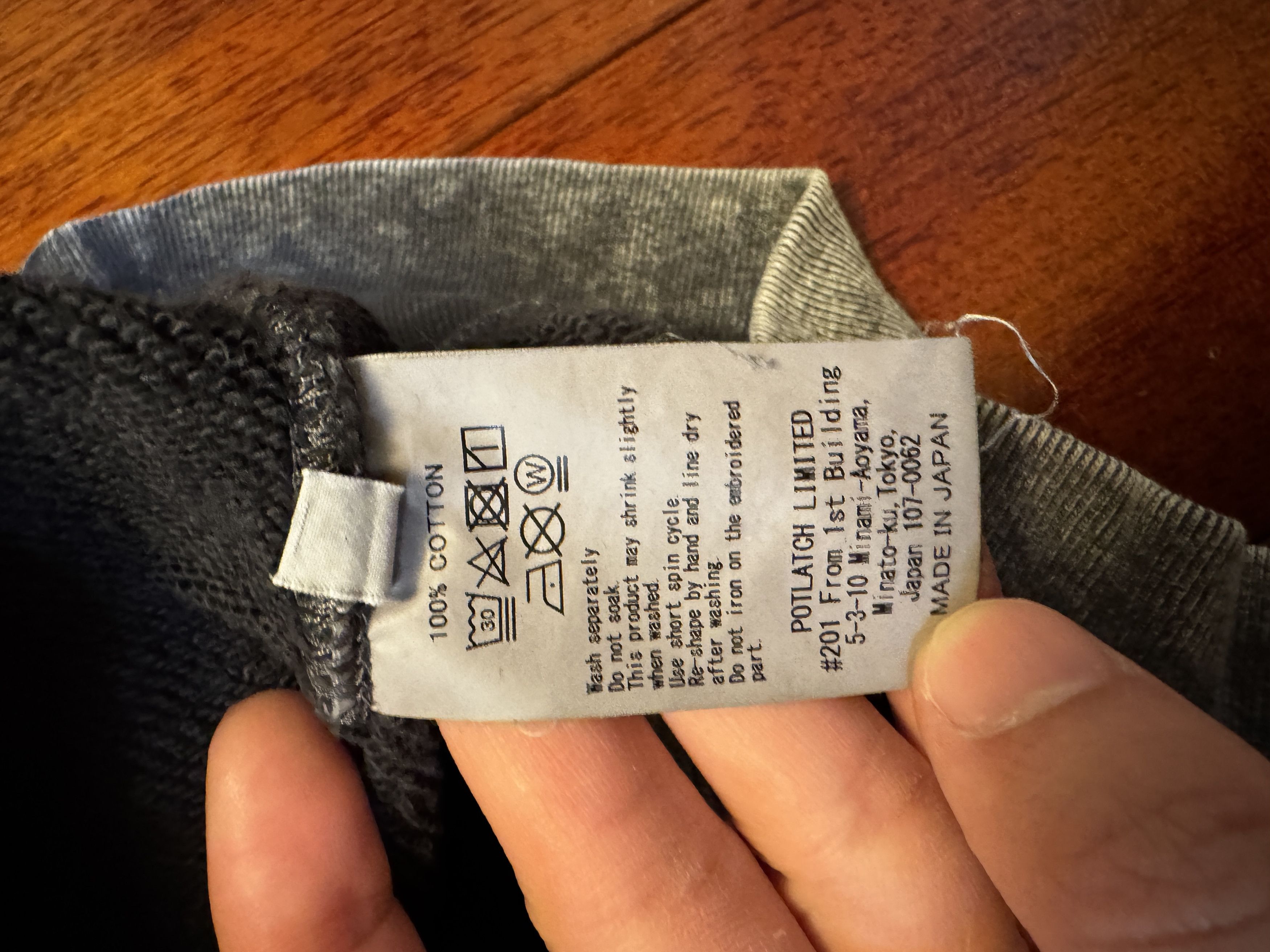 Cav Empt cav empt bleached washed crew Size US L / EU 52-54 / 3 - 4 Thumbnail