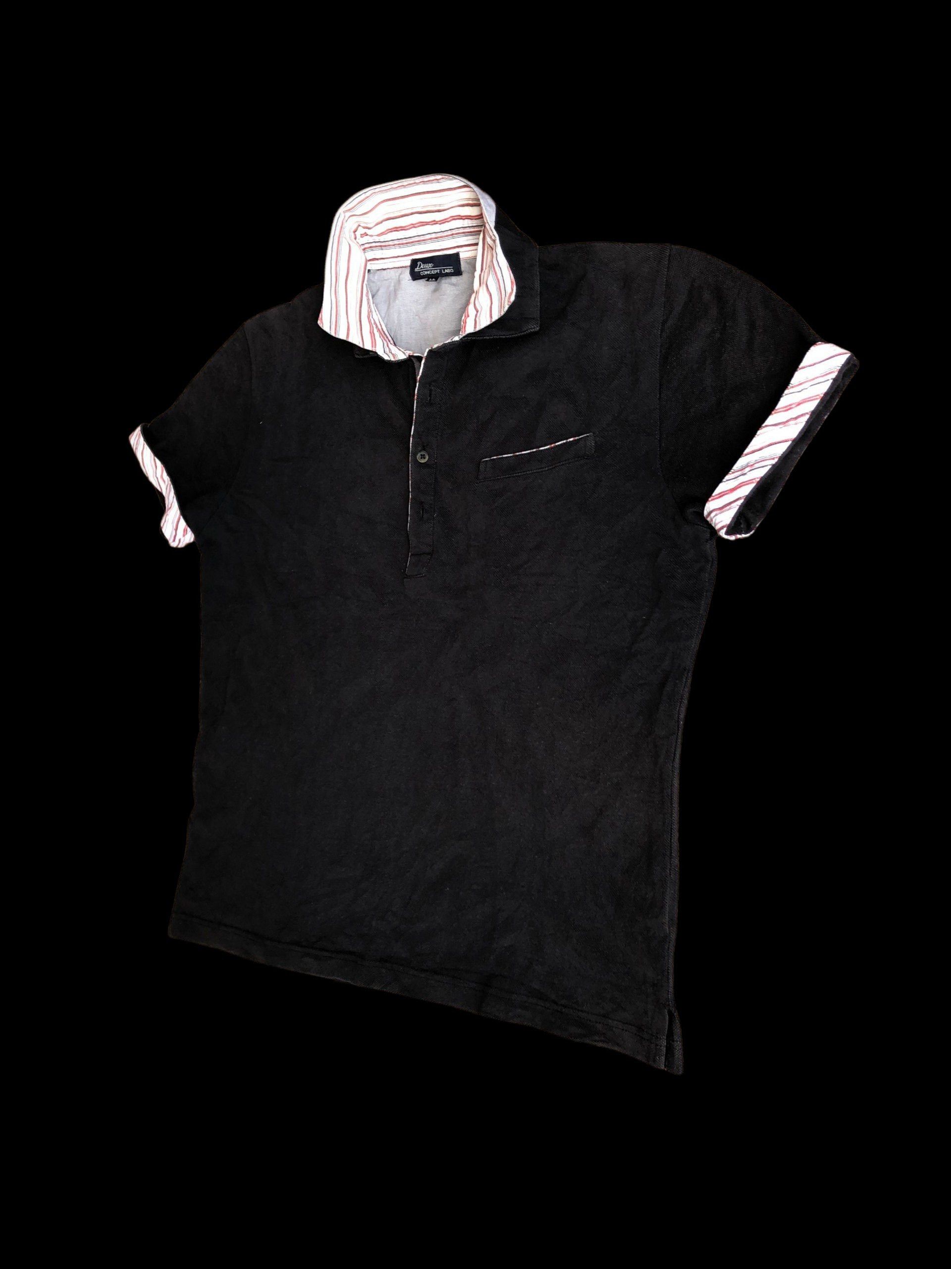 If Six Was Nine 2000s Double Layer Collar Vkei Style Y2k Japanese Size US M / EU 48-50 / 2 - 1 Thumbnail