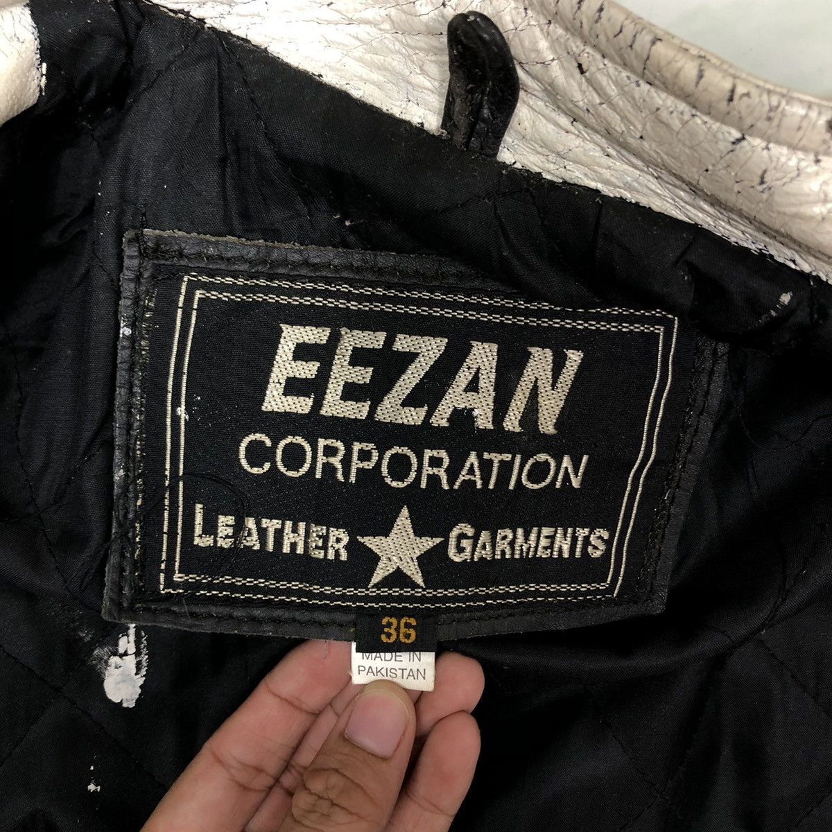 Hein Gericke 🔥Vtg Biker Leather Jacket Racer Eezan Garments Japan Size US M / EU 48-50 / 2 - 18 Thumbnail
